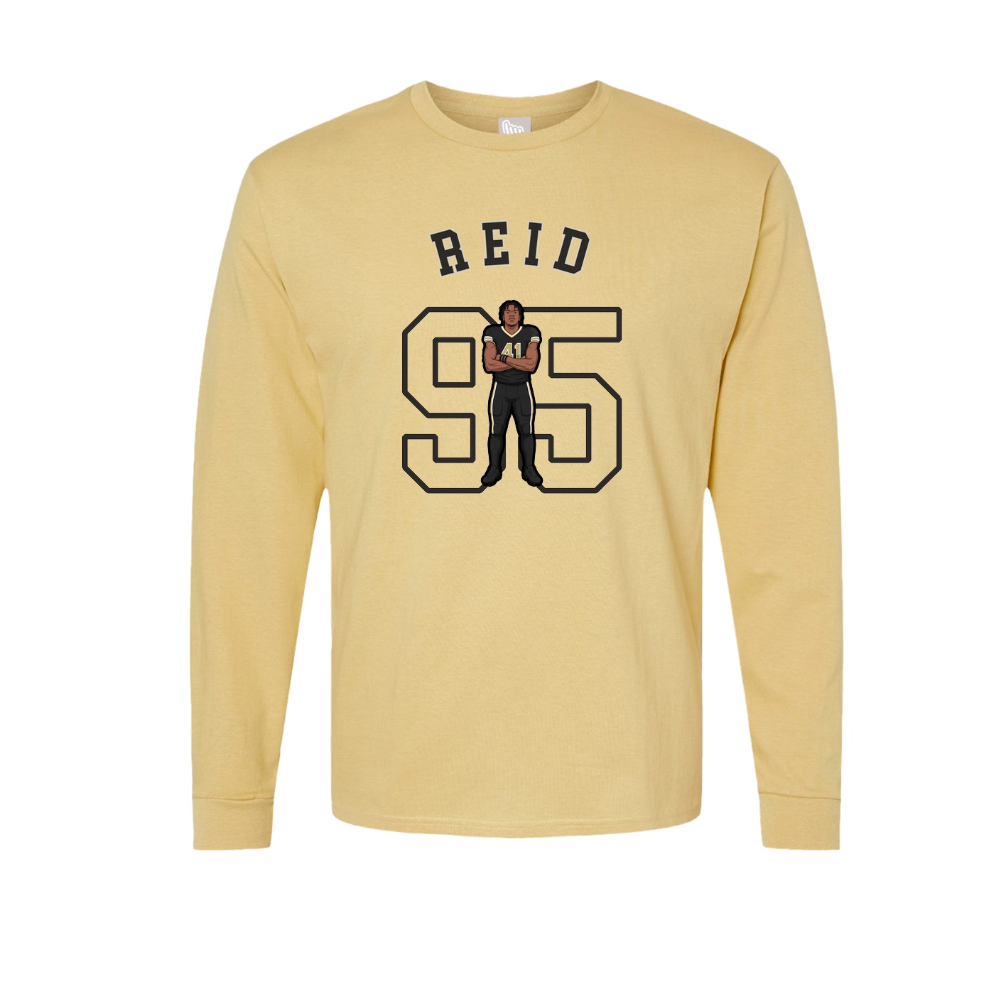 Long Sleeve Tee — Shirsey Arch in Vegas Gold