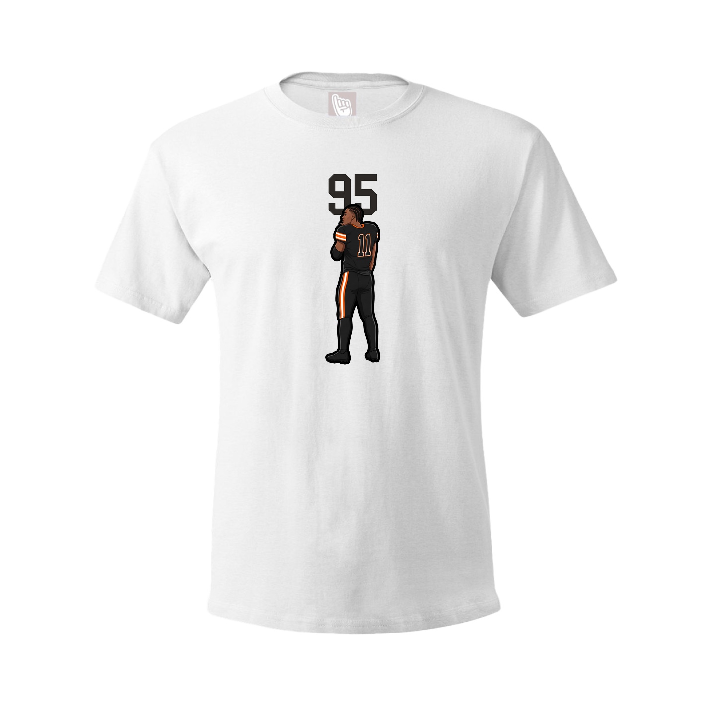 Tee — Number Top in White