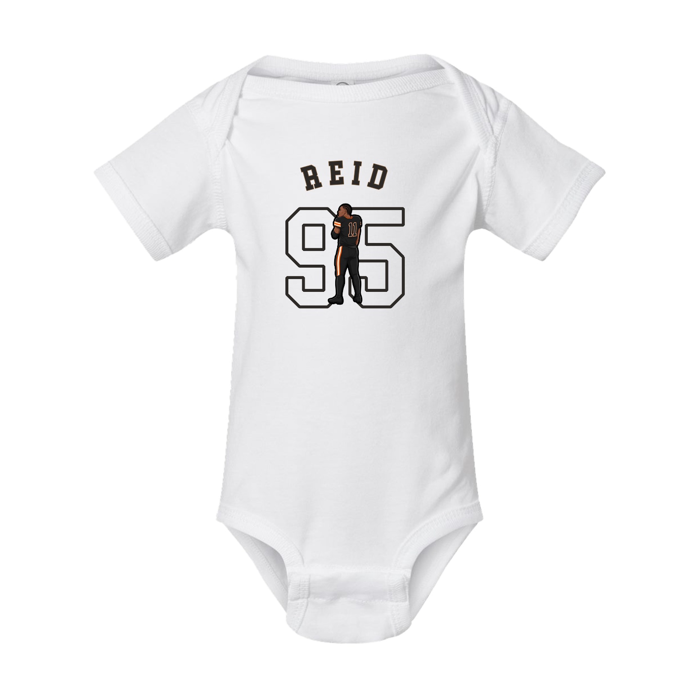 Baby Onesie — Shirsey Arch in White