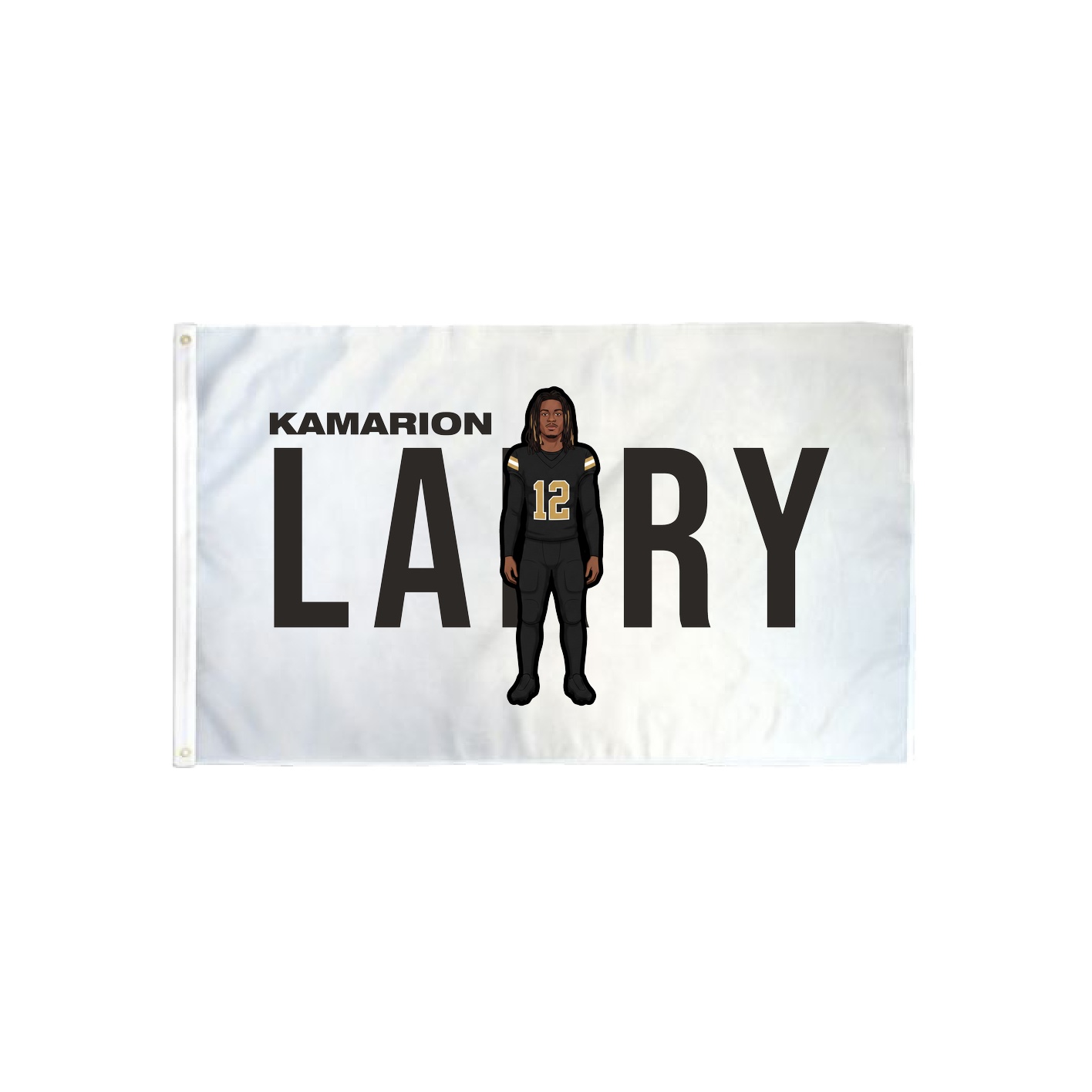 3x5 Flag — Player Name in Classic