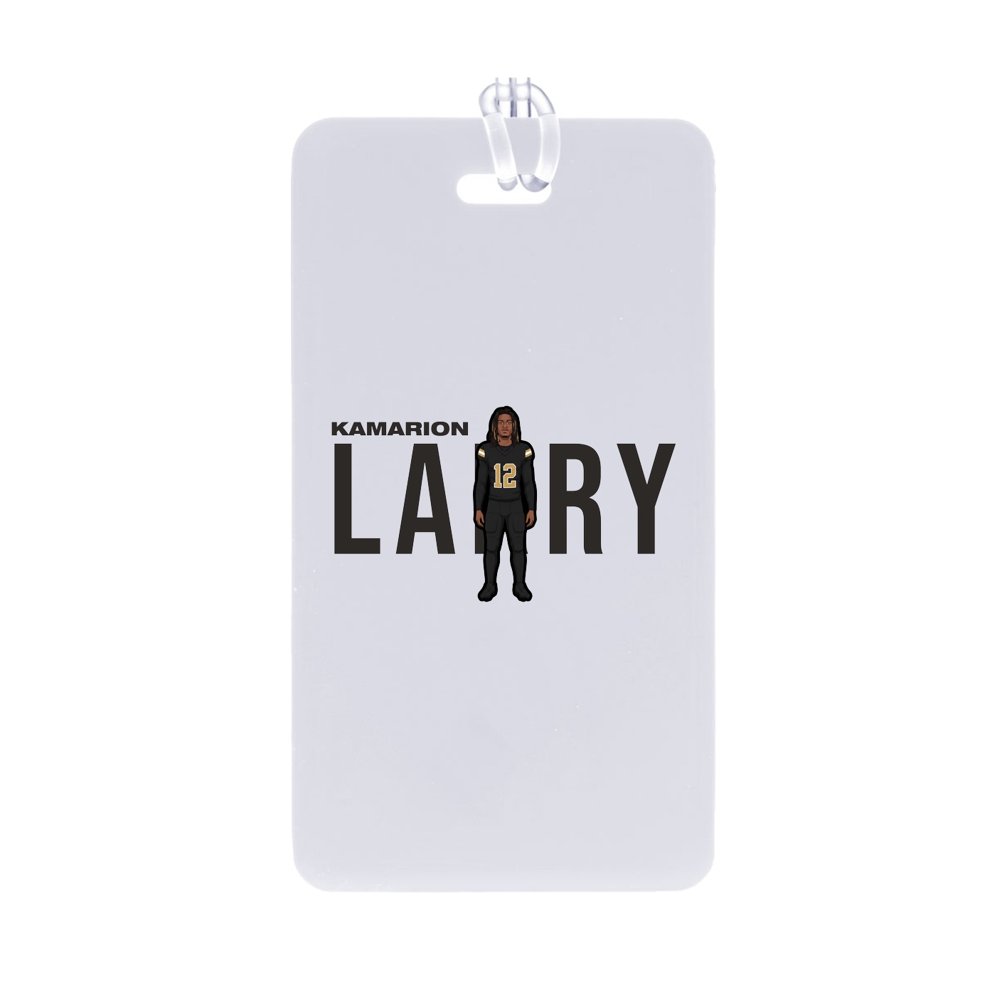 Bag Tag — Player Name in Classic