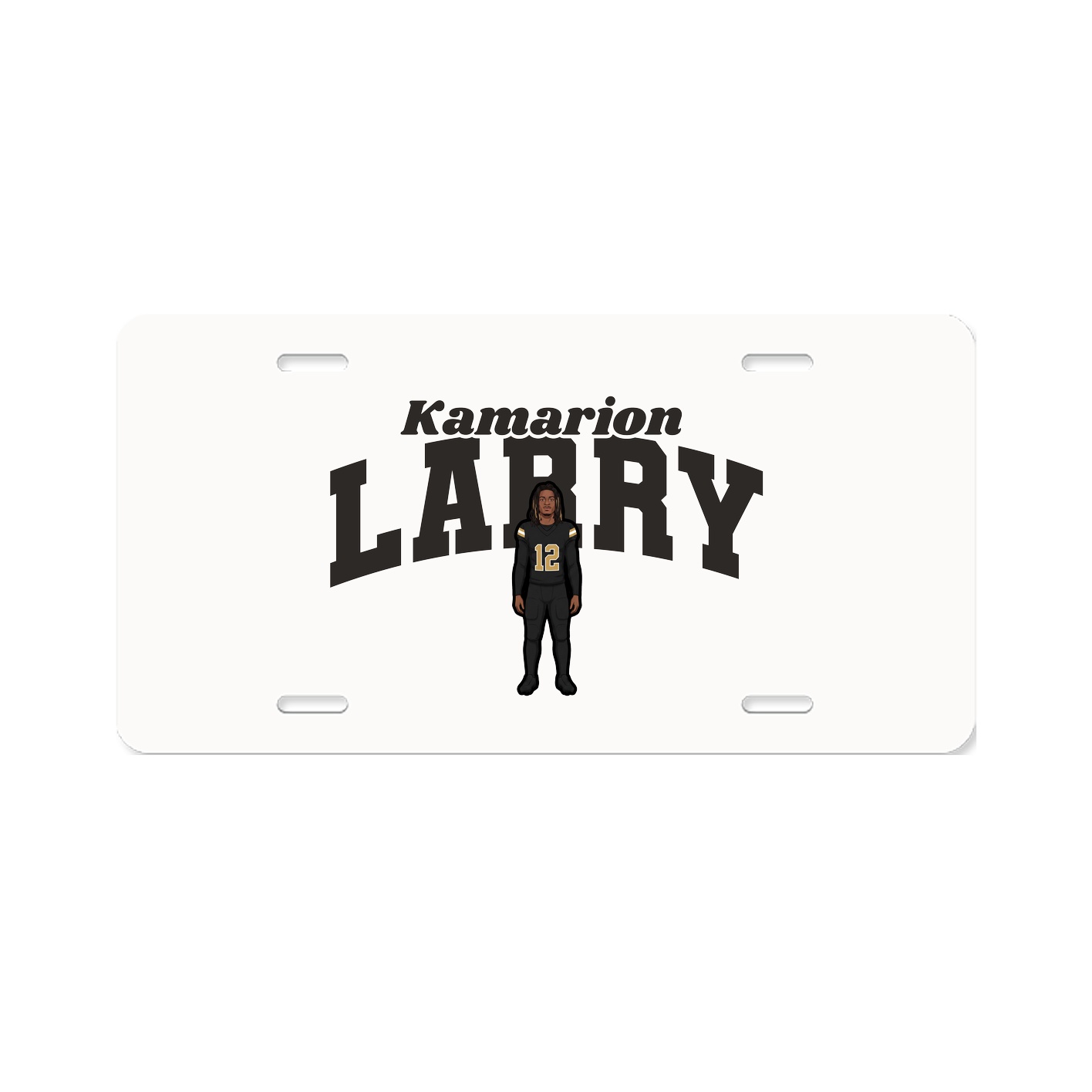 License Plate — Signature Arch in Classic