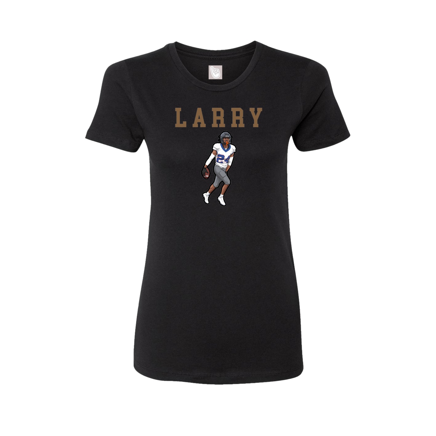 Fitted Women's Tee — Shirsey in Black