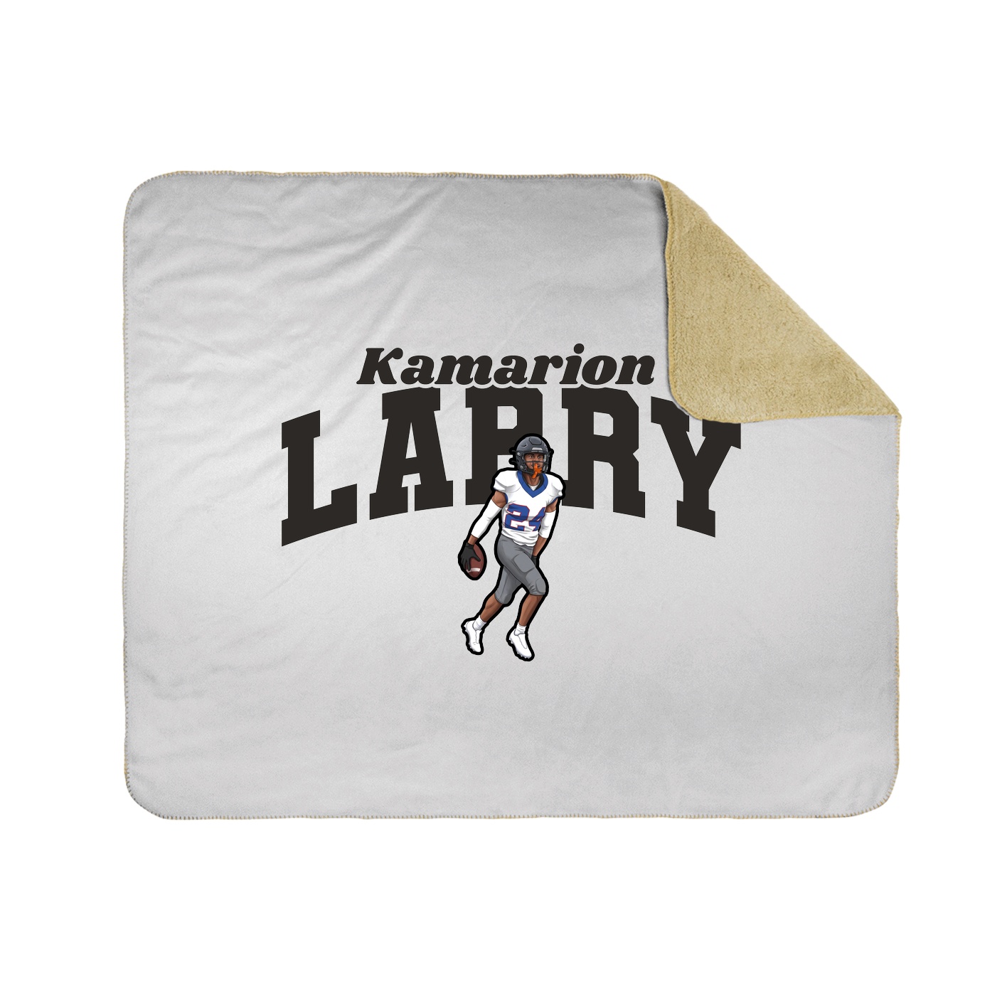 Throw Blanket — Signature Arch in White