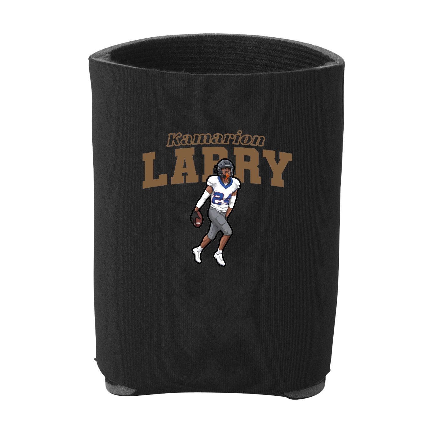 Can Holder — Name Arch in Black