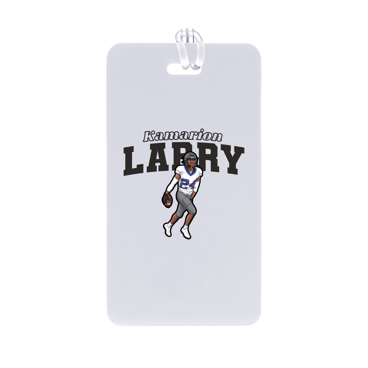 Bag Tag — Name Arch in Classic