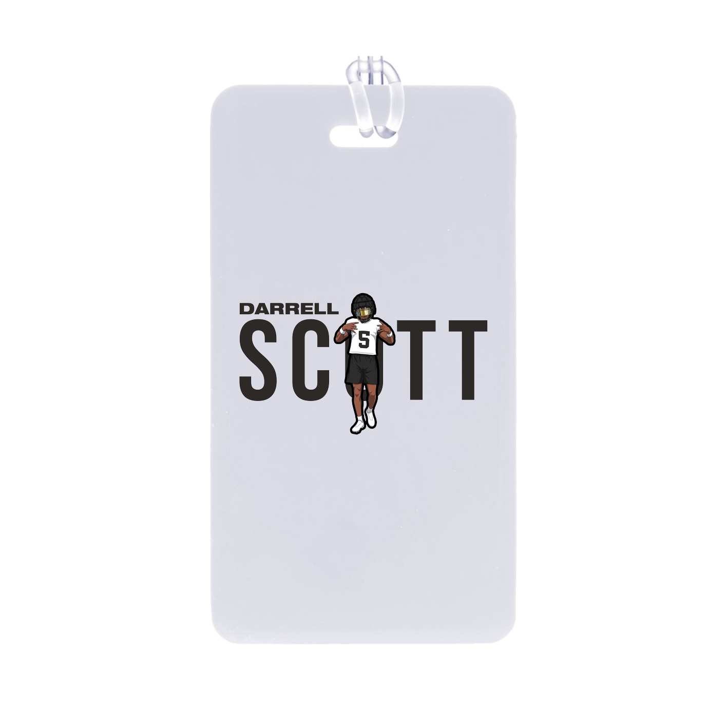 Bag Tag — Player Name in Classic