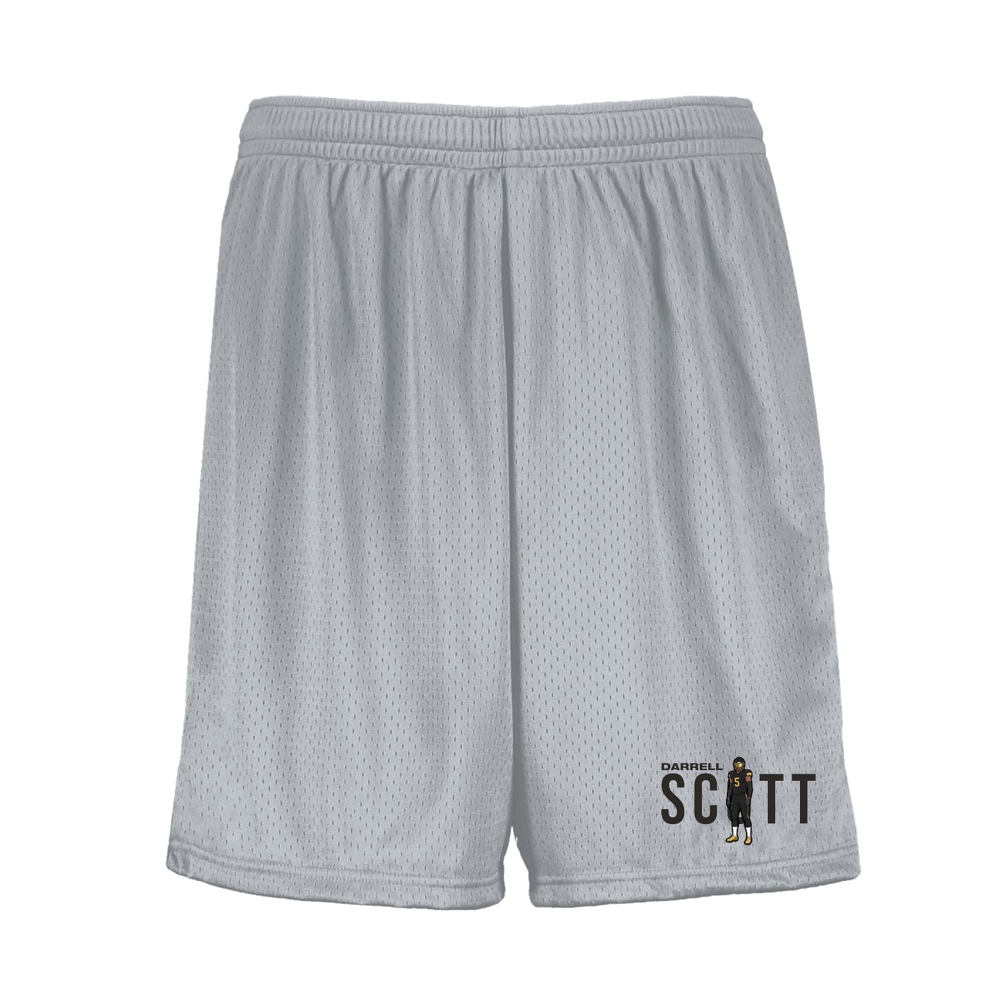 Shorts — Player Name in Silver