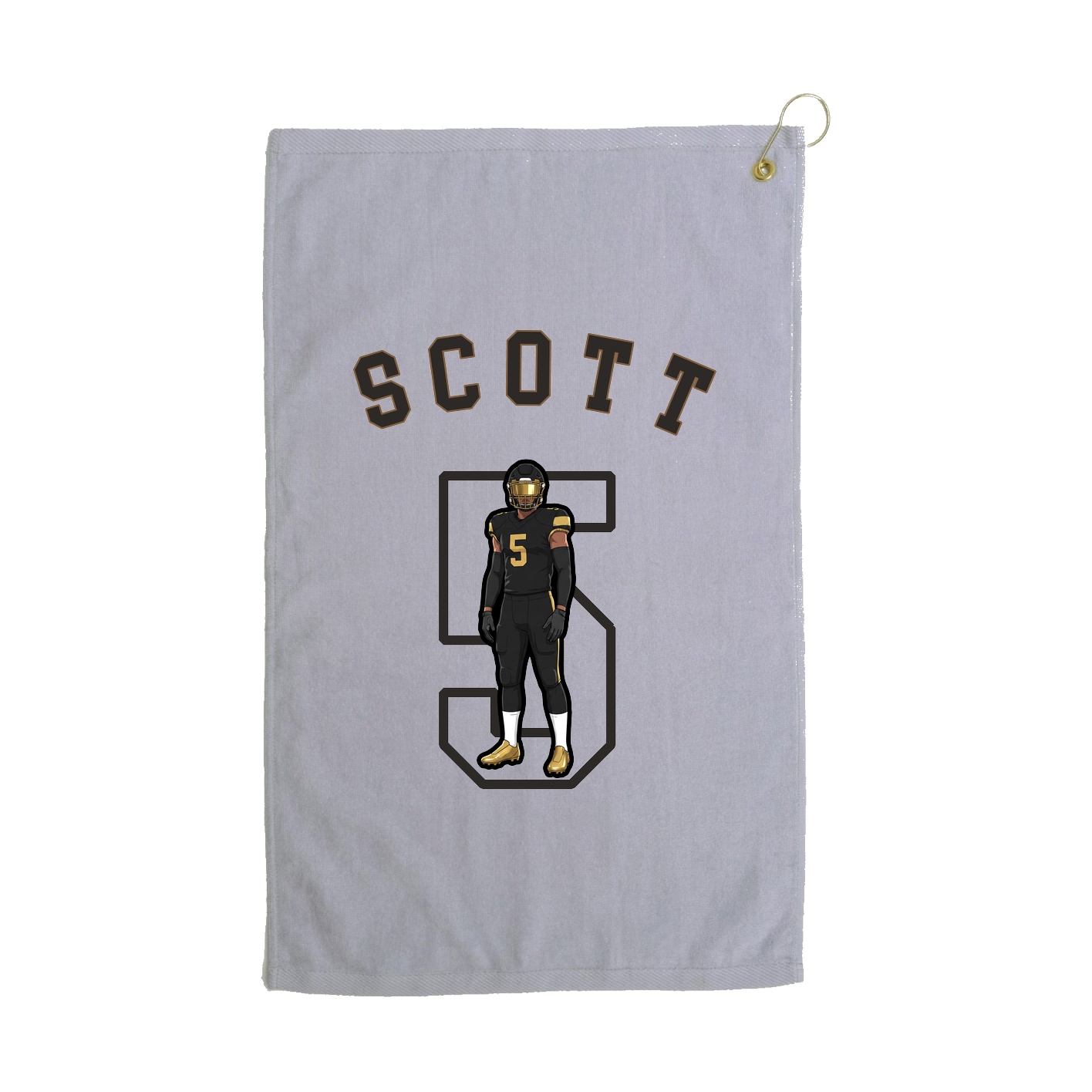 Golf Towel — Shirsey Arch in Grey