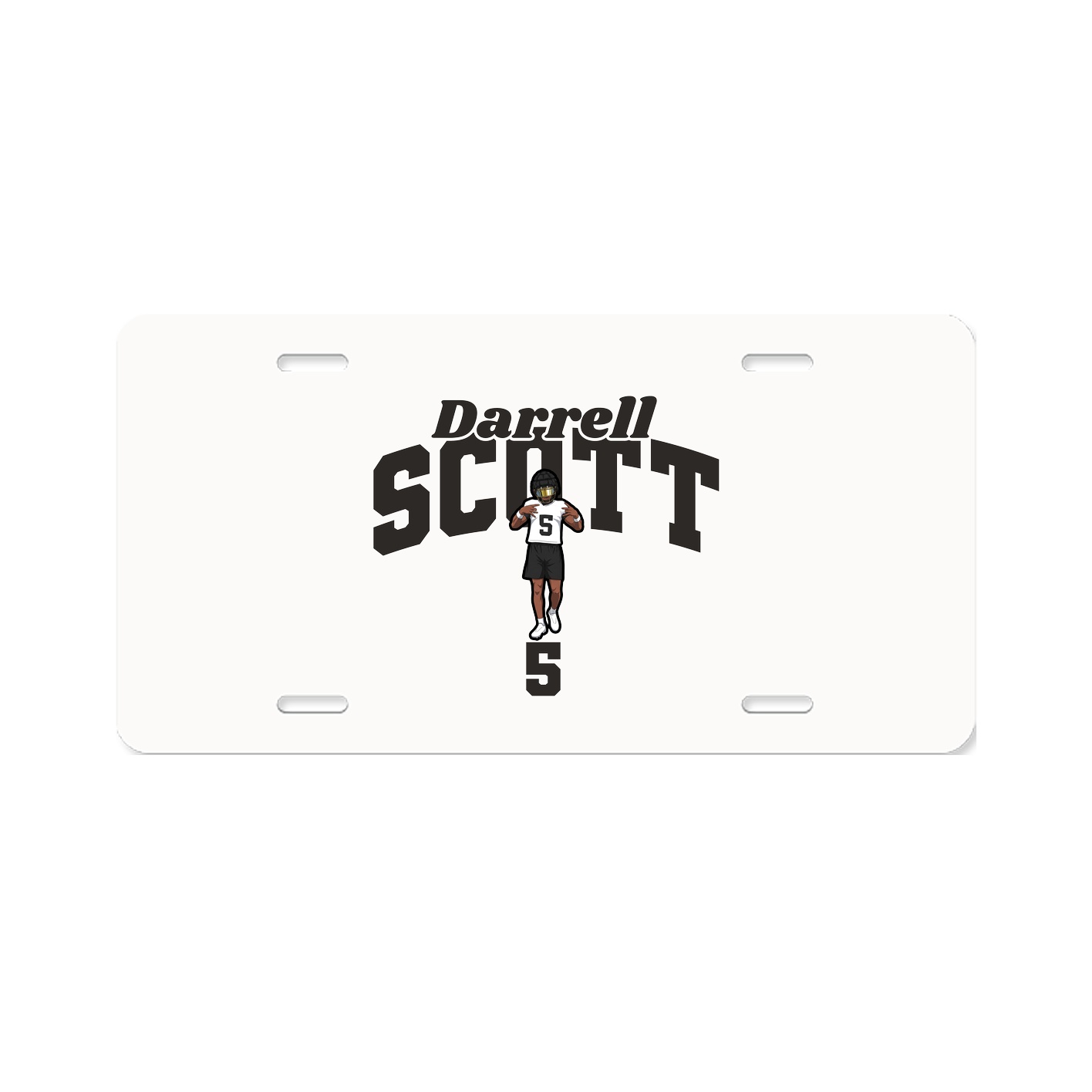 License Plate — Signature Arch in Classic