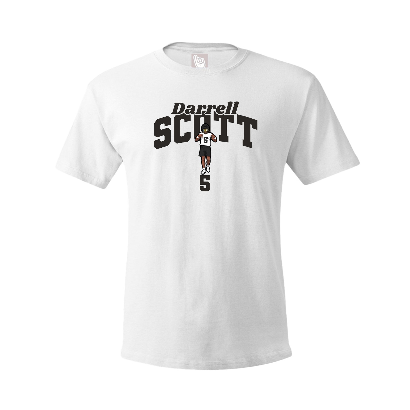 Youth Tee — Signature Arch in White