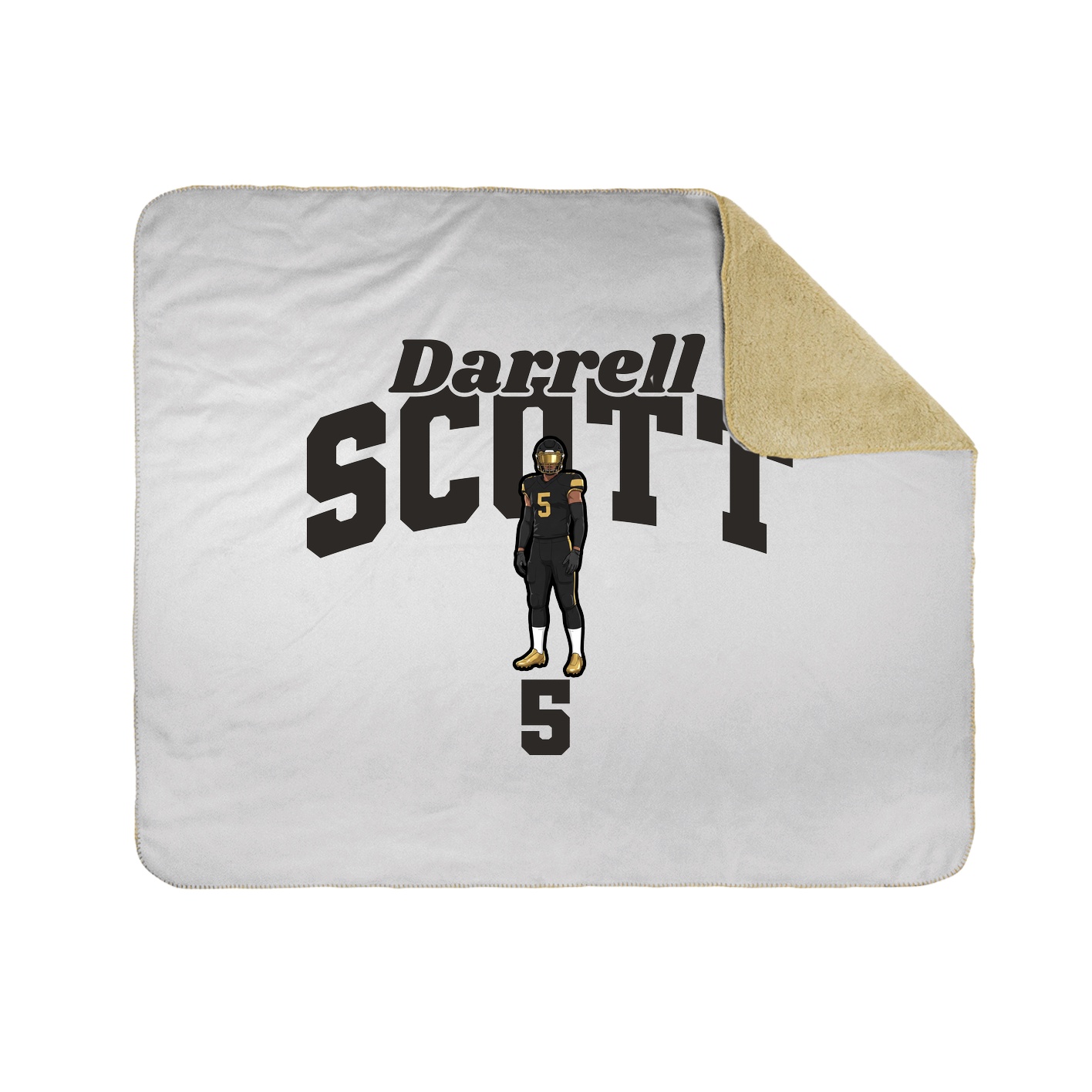 Throw Blanket — Signature Arch in White