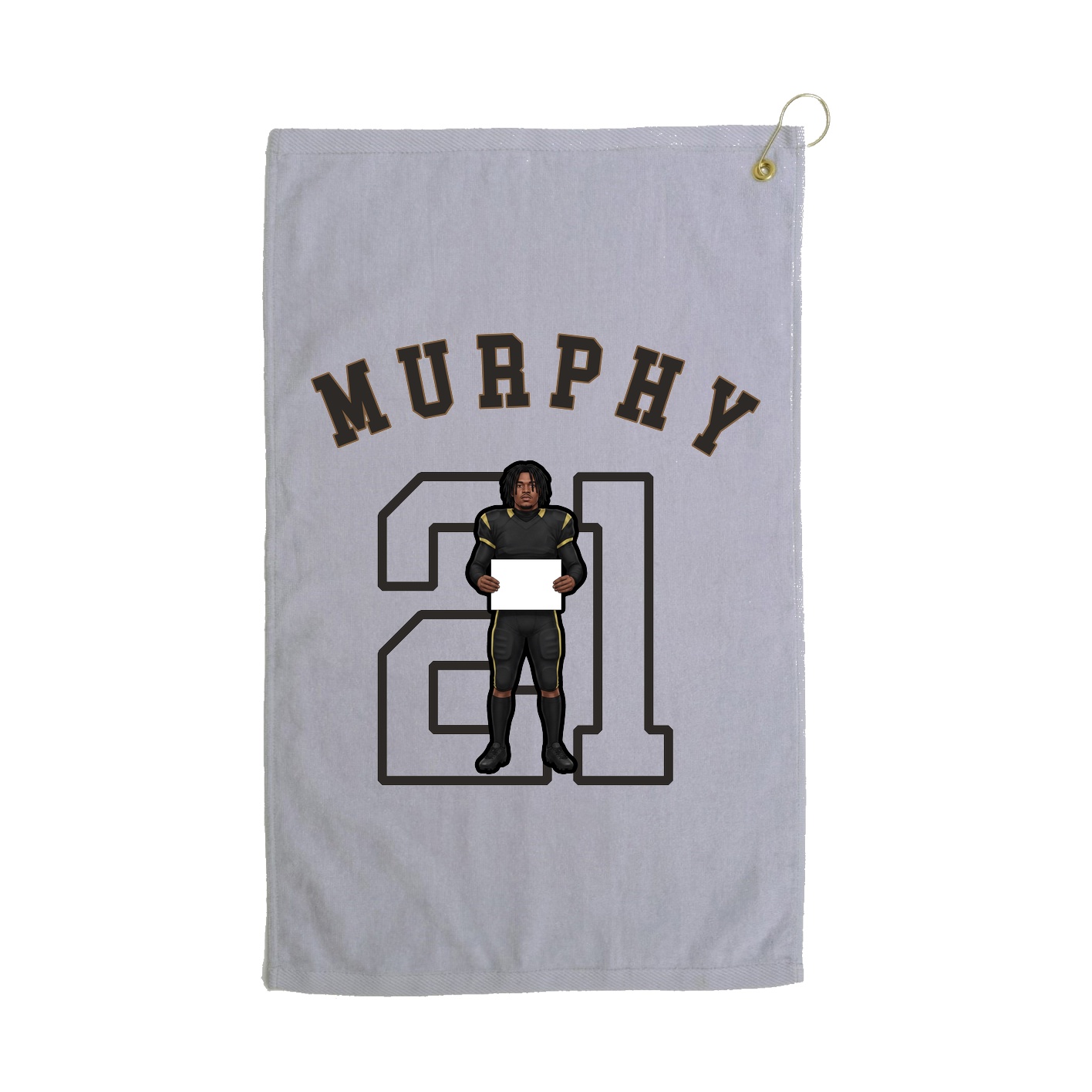 Golf Towel — Shirsey Arch in Grey
