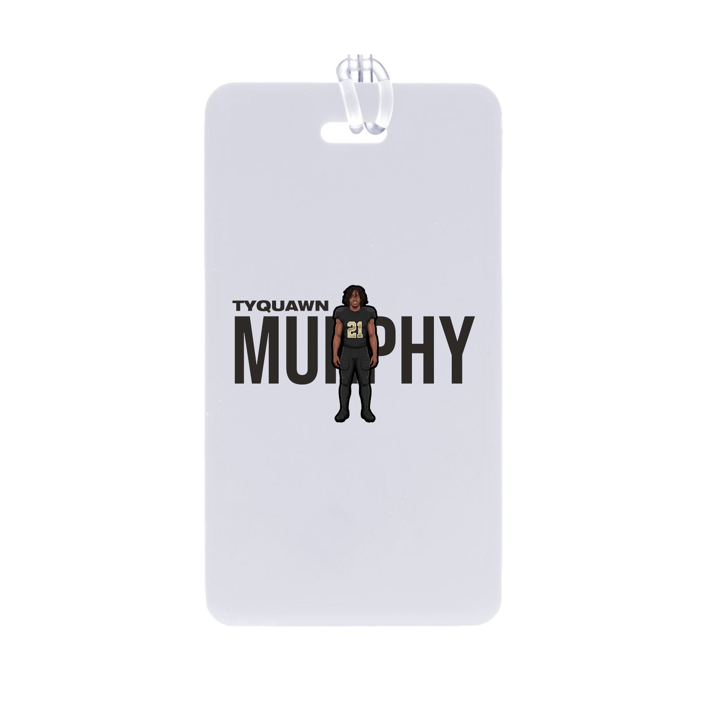 Bag Tag — Player Name in Classic