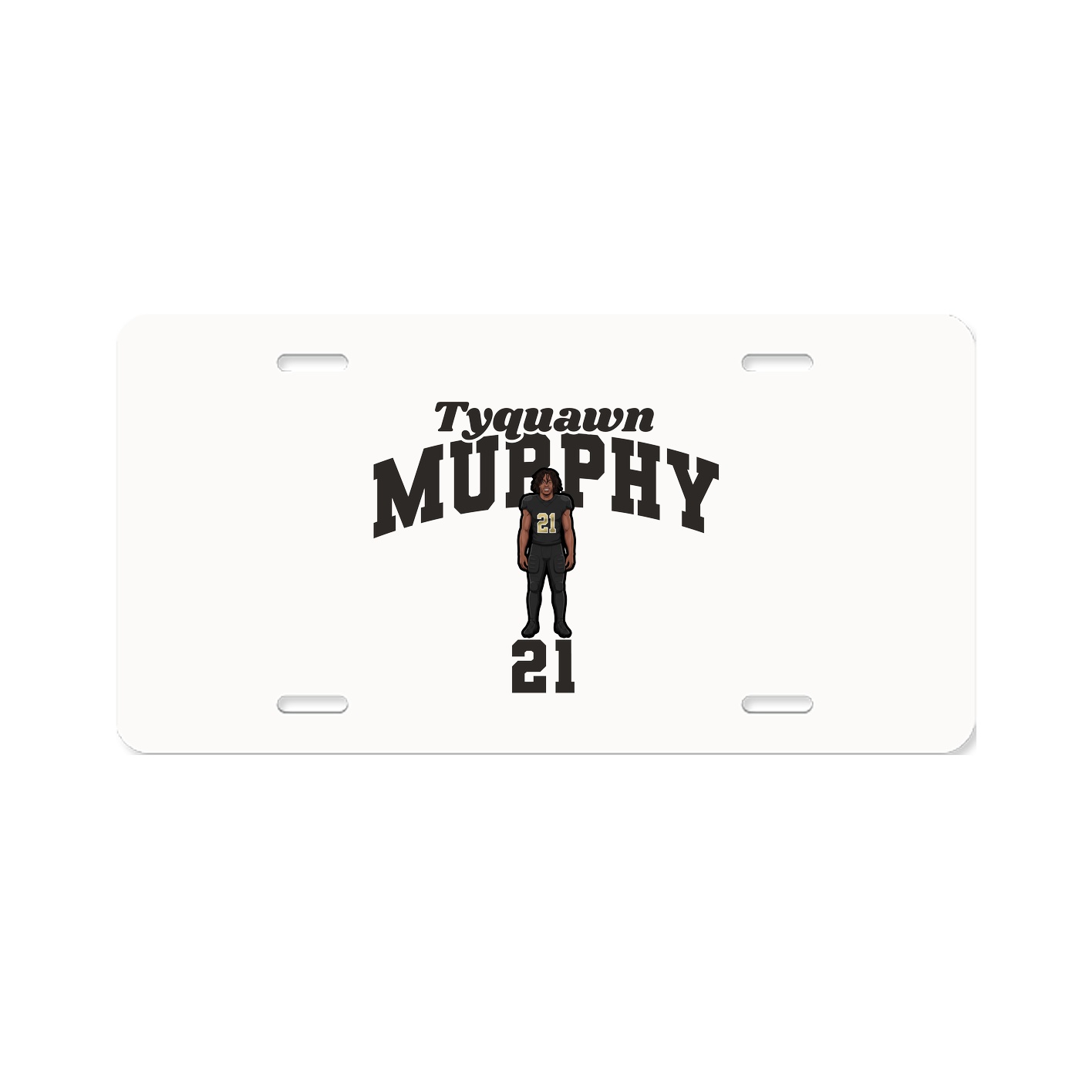 License Plate — Signature Arch in Classic