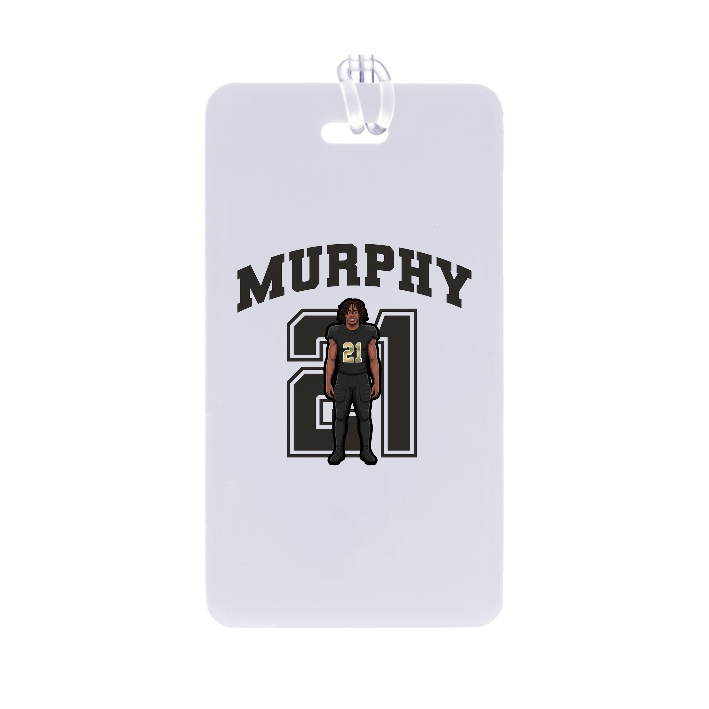 Bag Tag — Number in Classic