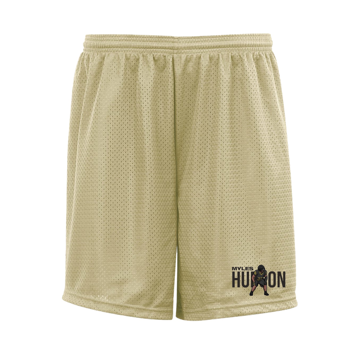 Shorts — Player Name in Vegas Gold