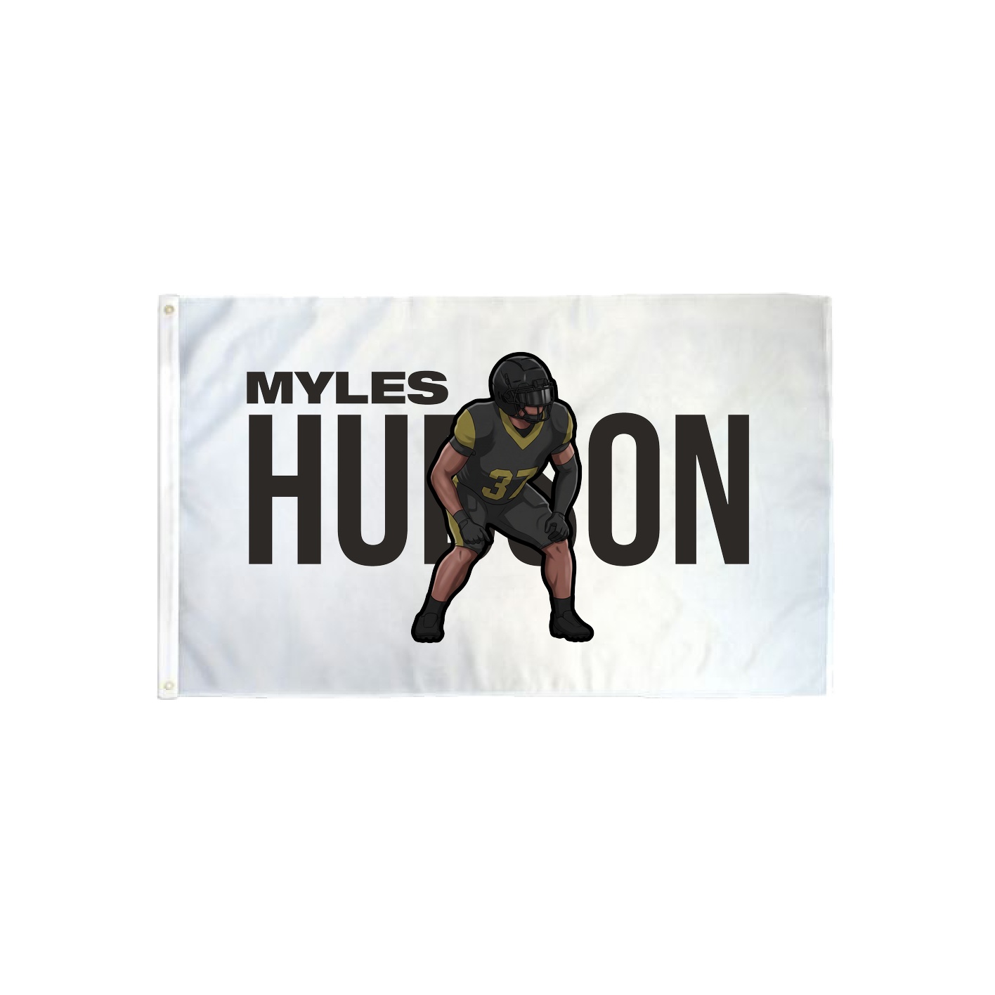 3x5 Flag — Player Name in Classic