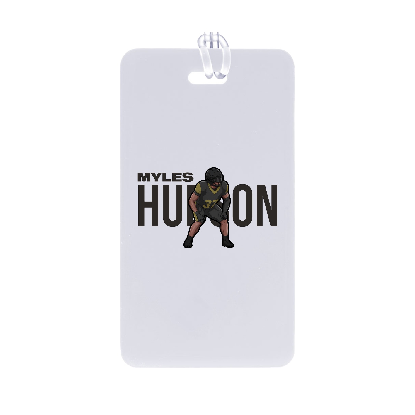 Bag Tag — Player Name in Classic