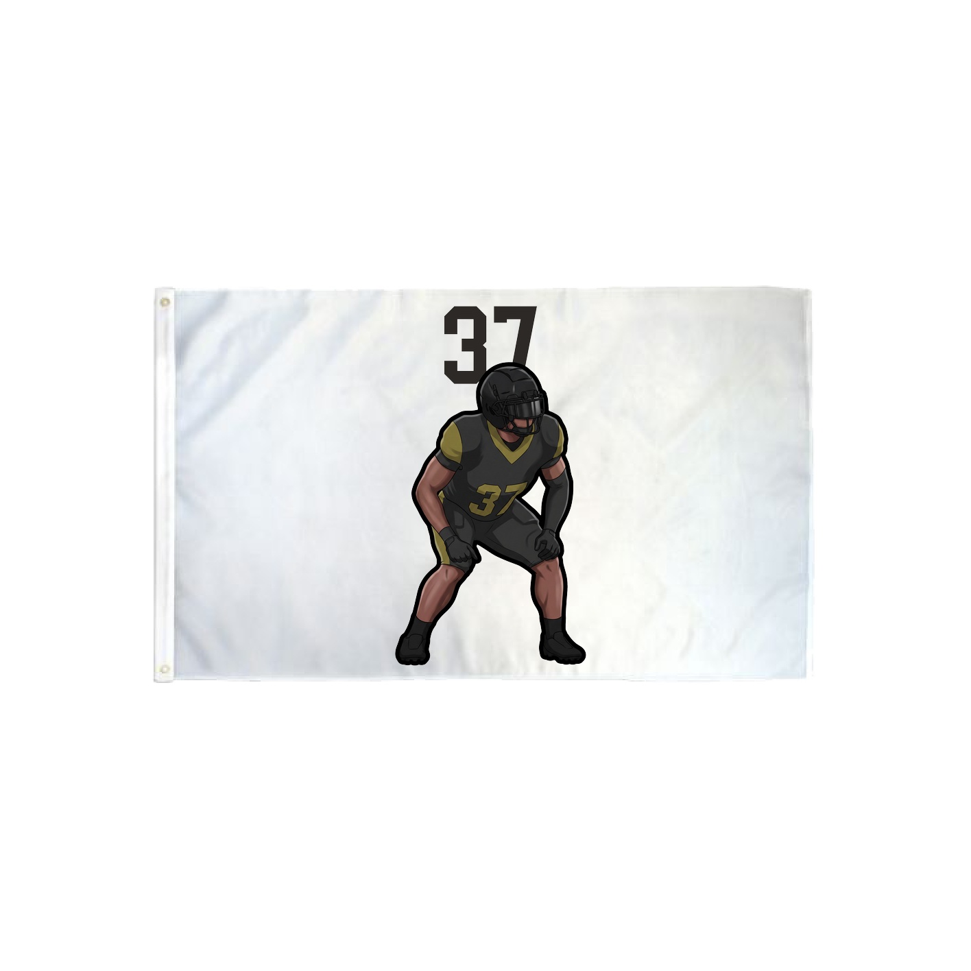 3x5 Flag — Number Top in Classic