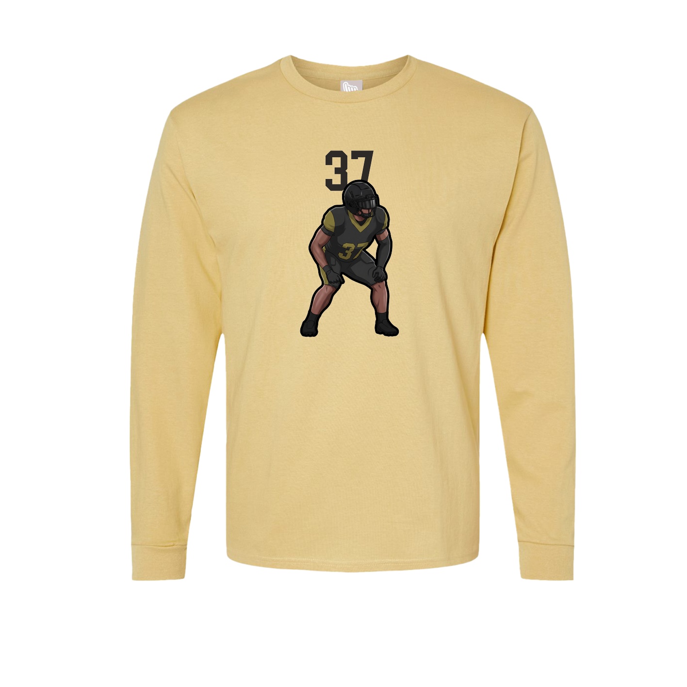 Long Sleeve Tee — Number Top in Vegas Gold