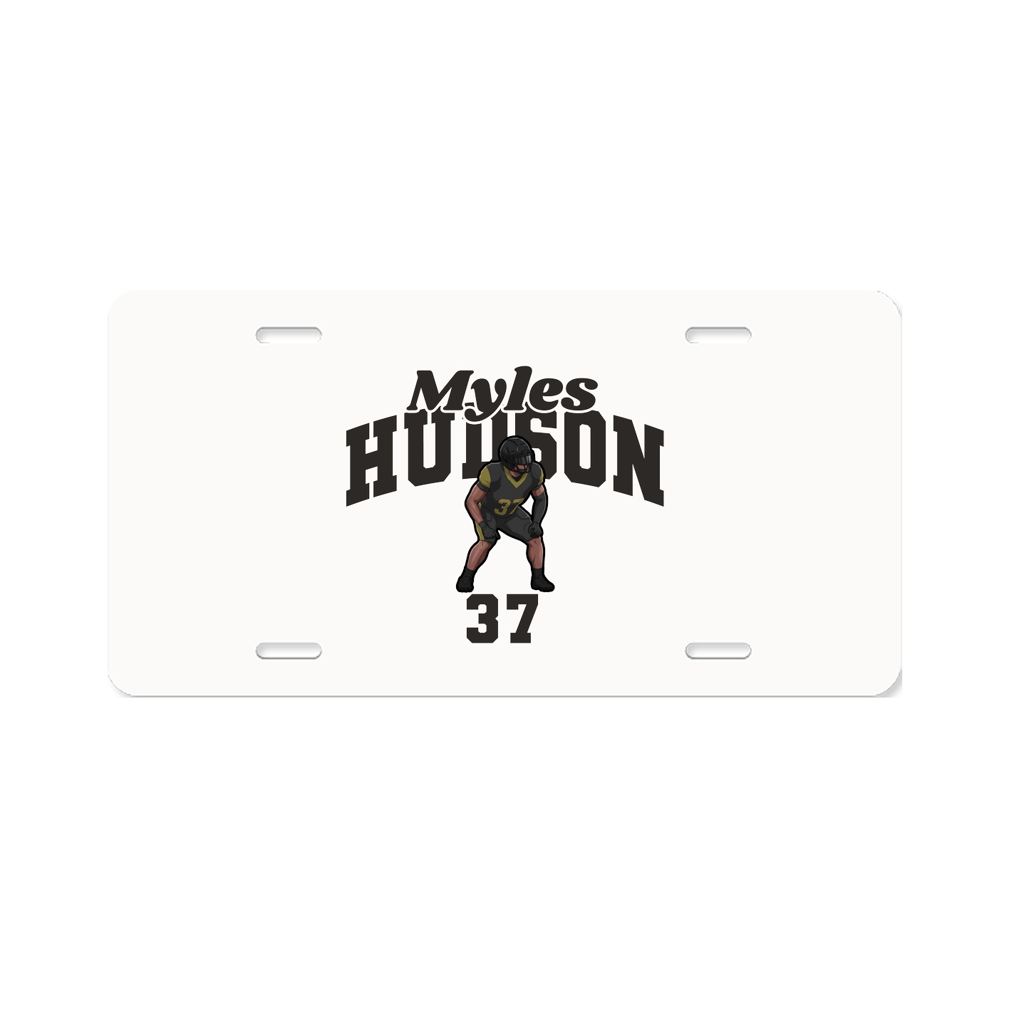 License Plate — Signature Arch in Classic