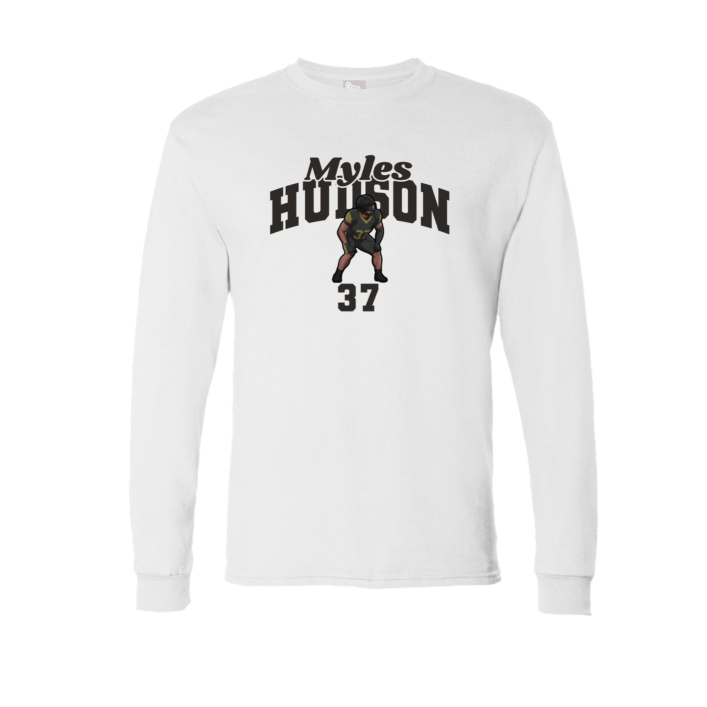 Long Sleeve Tee — Signature Arch in White