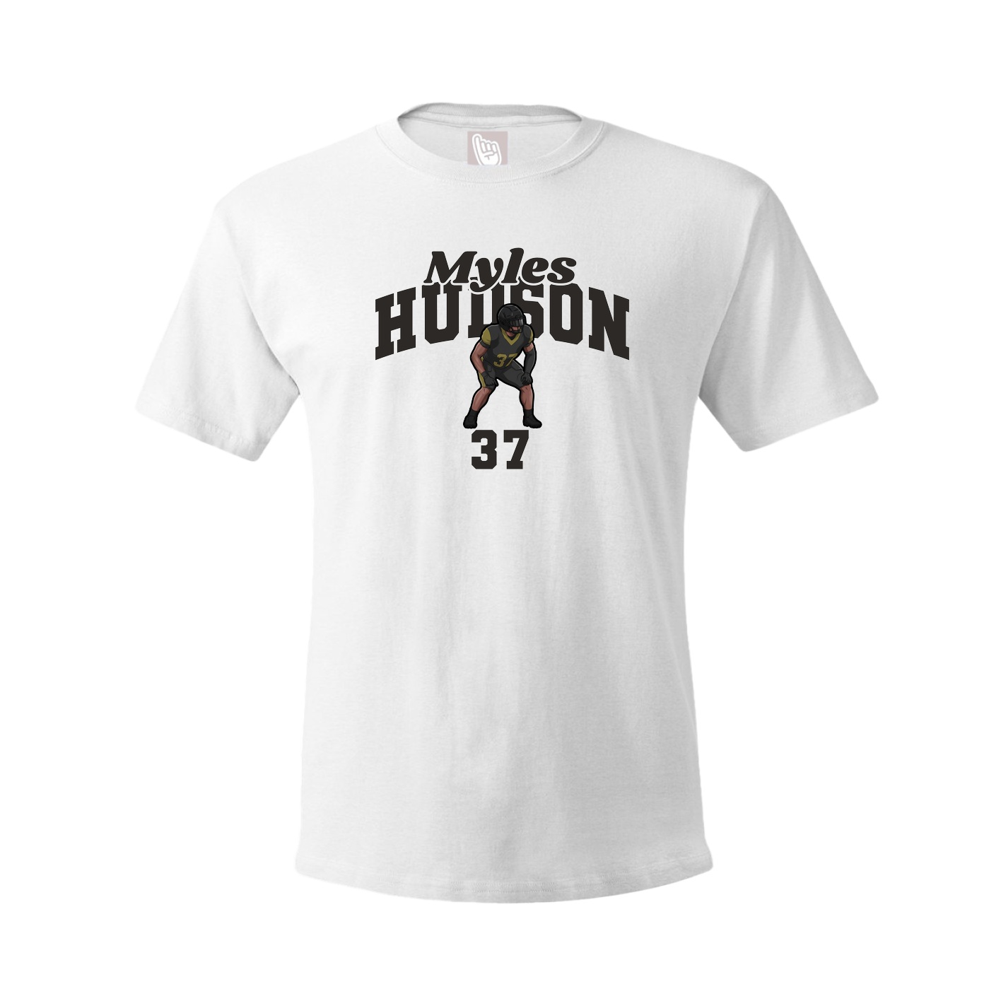 Youth Tee — Signature Arch in White