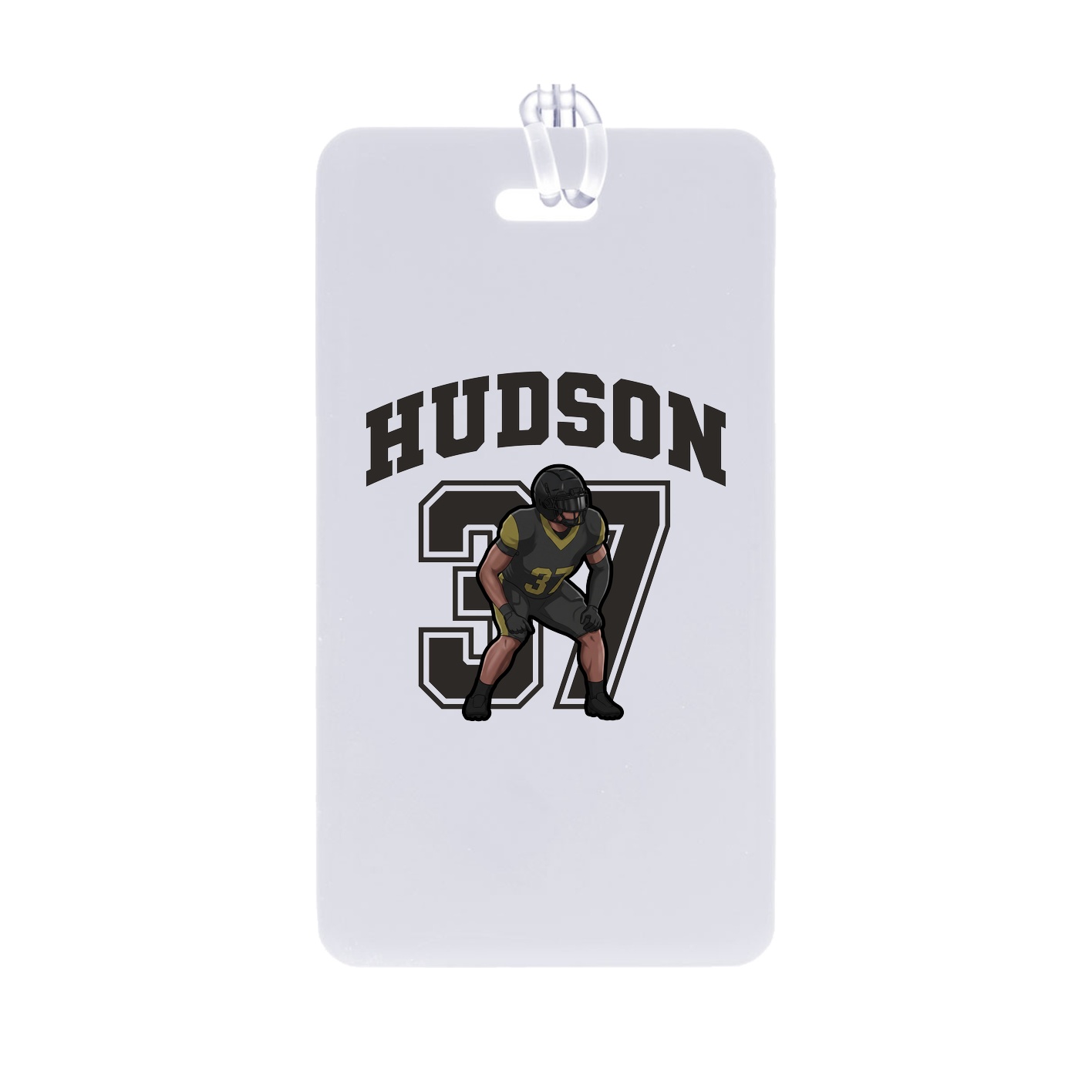 Bag Tag — Number in Classic