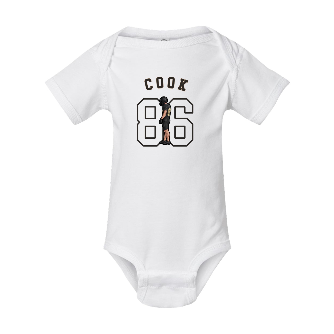 Baby Onesie — Shirsey Arch in White