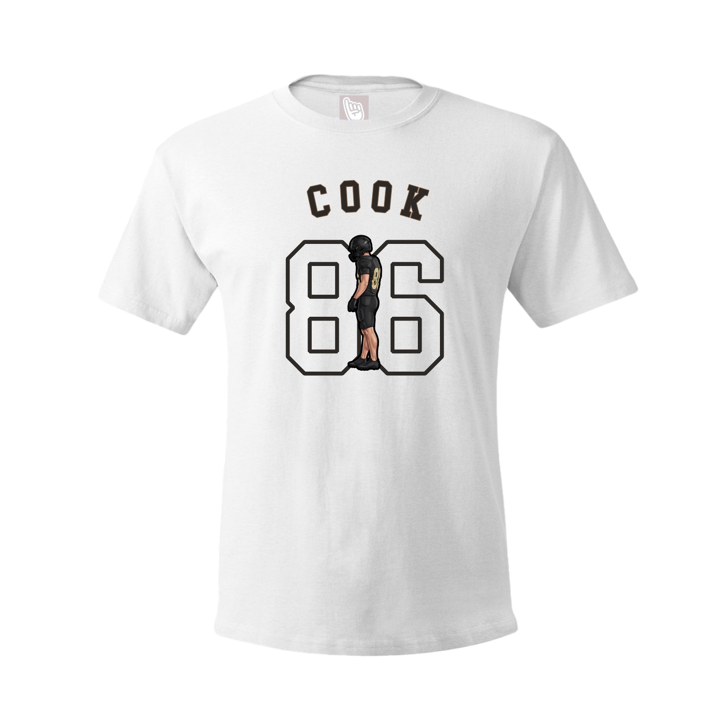 Youth Tee — Shirsey Arch in White