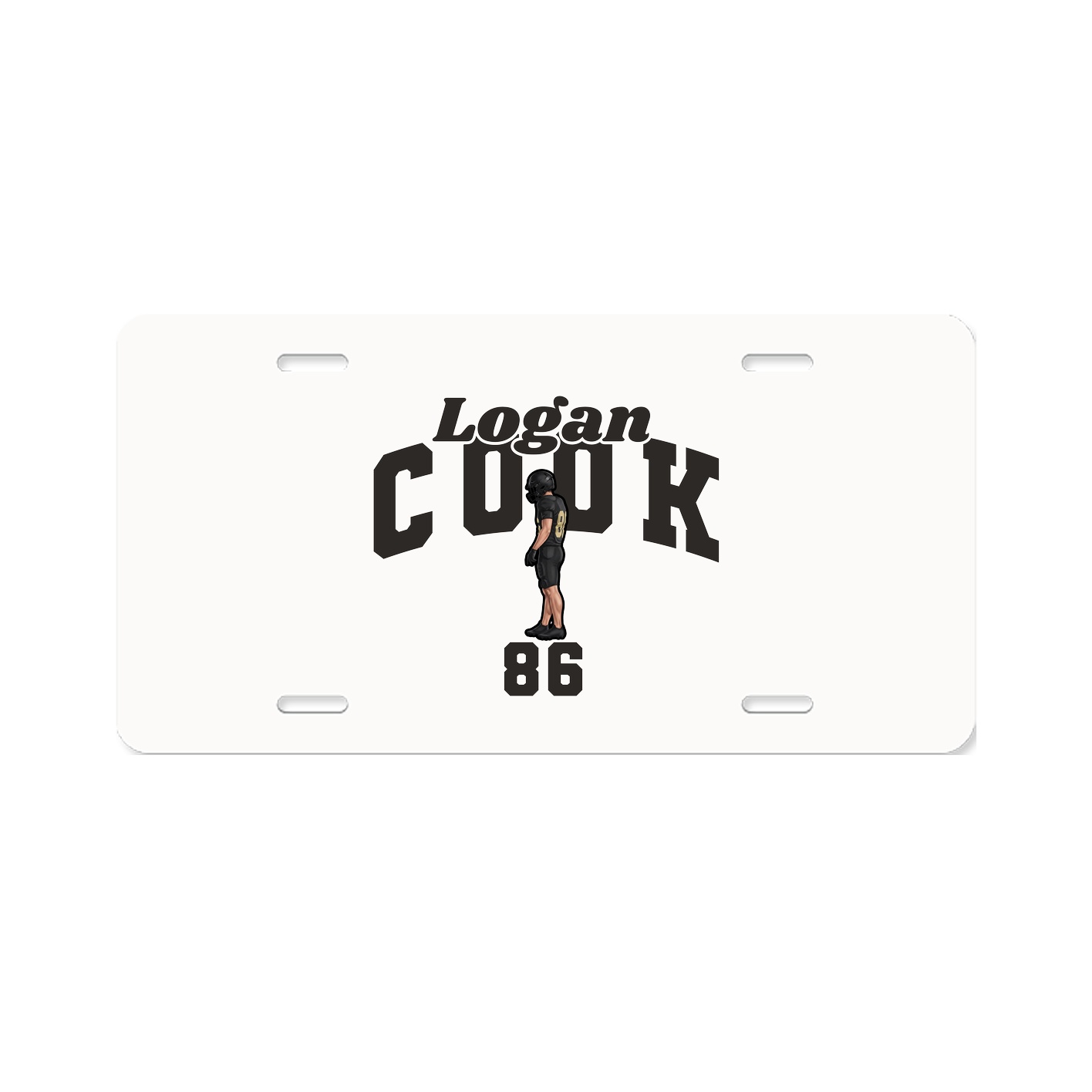 License Plate — Signature Arch in Classic