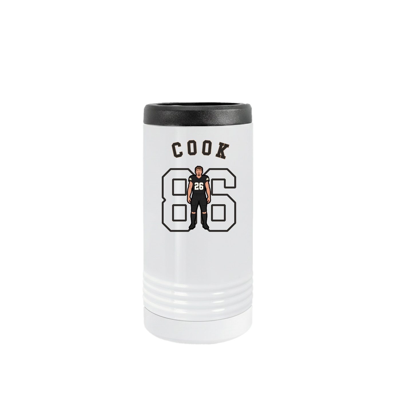 Slim Beverage Holder — Shirsey Arch in White
