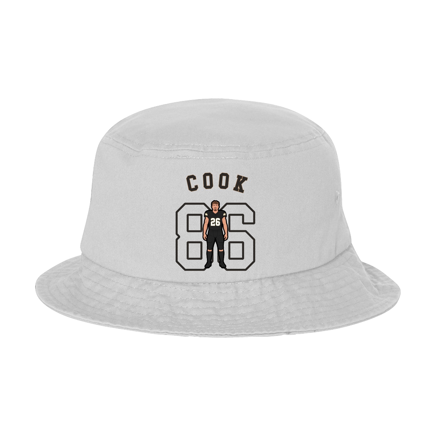Bucket Cap — Shirsey Arch in White