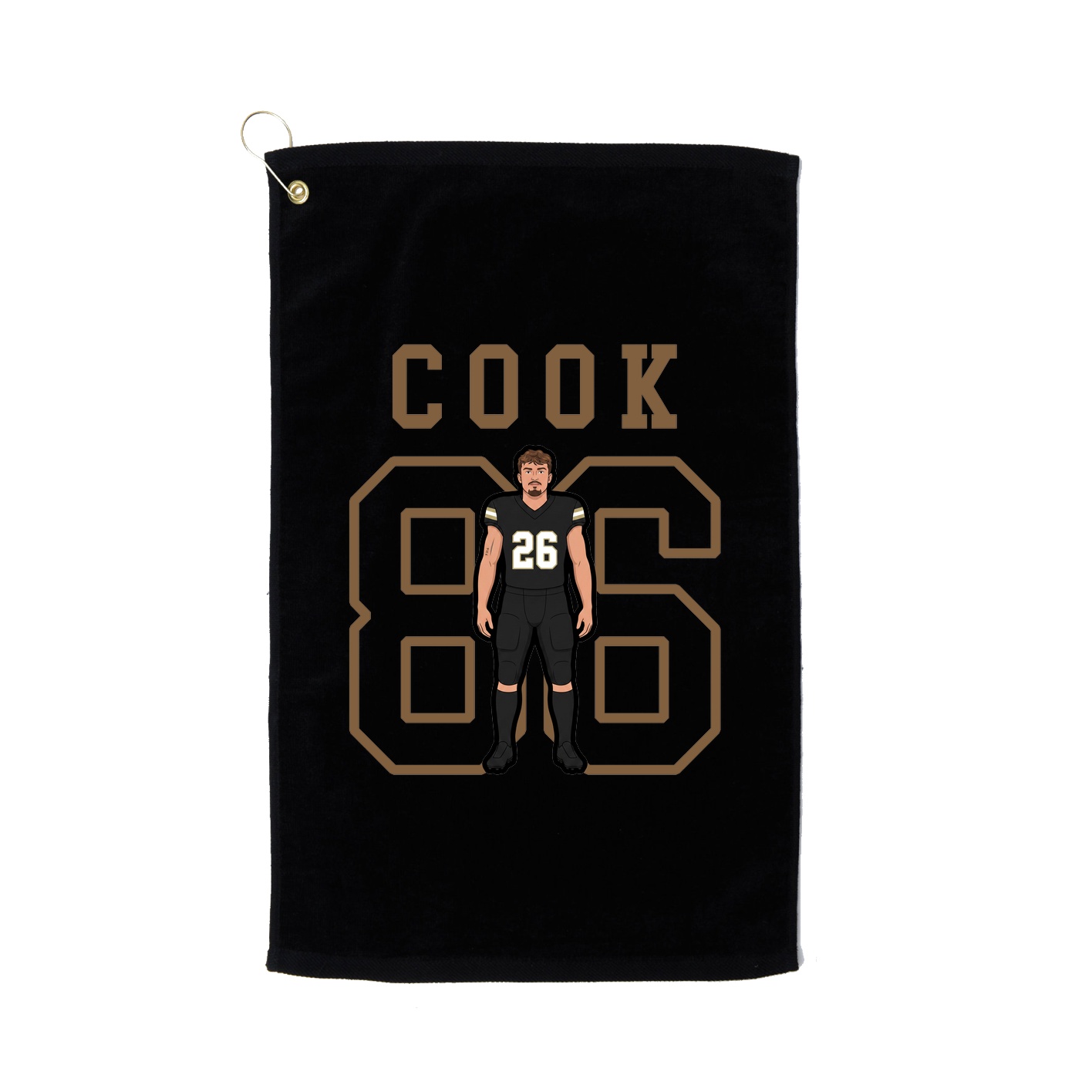 Golf Towel — Shirsey in Black