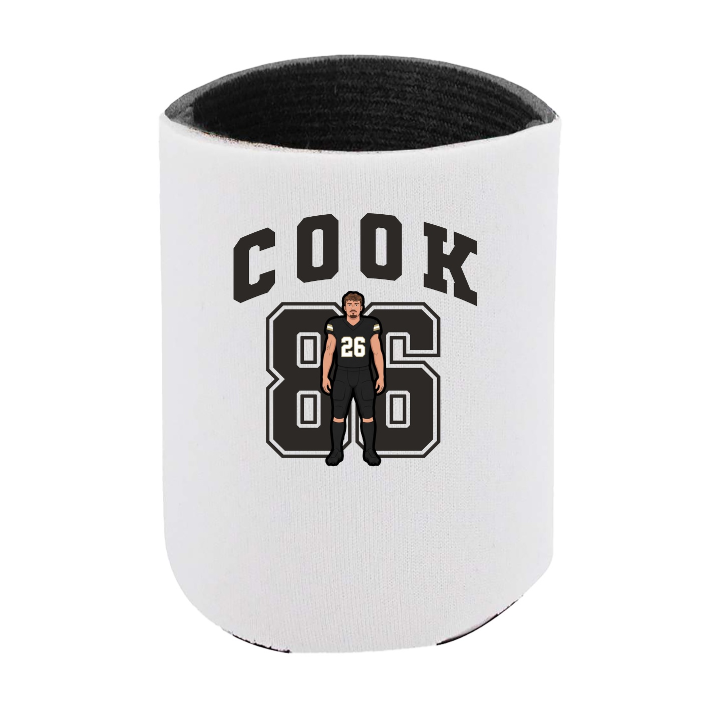 Can Holder — Number in White
