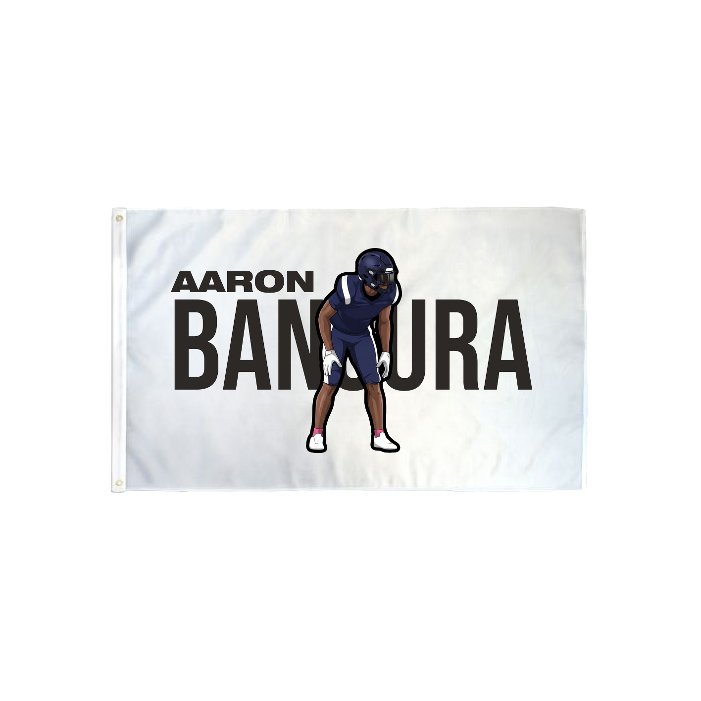3x5 Flag — Player Name in Classic