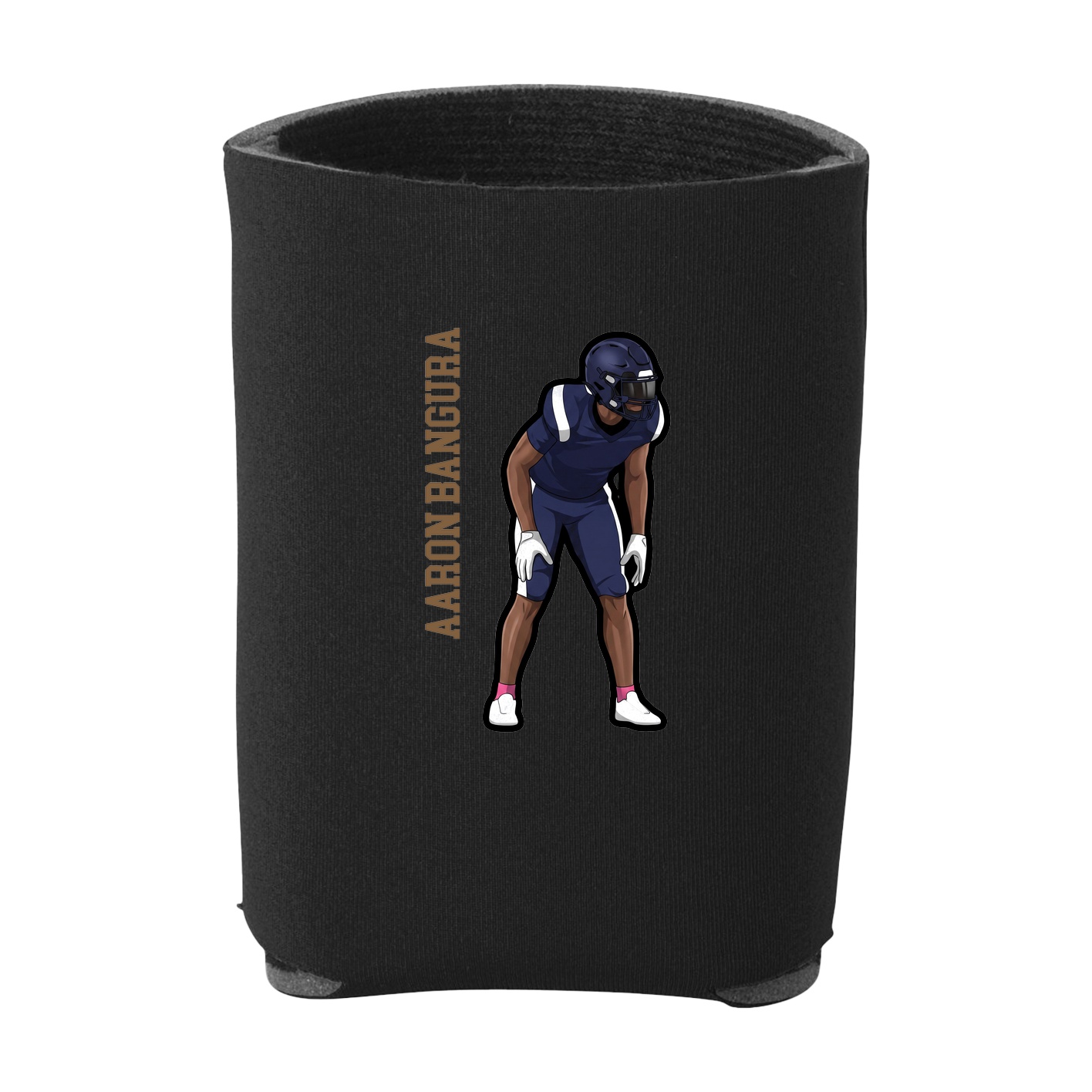 Can Holder — Name Vertical in Black
