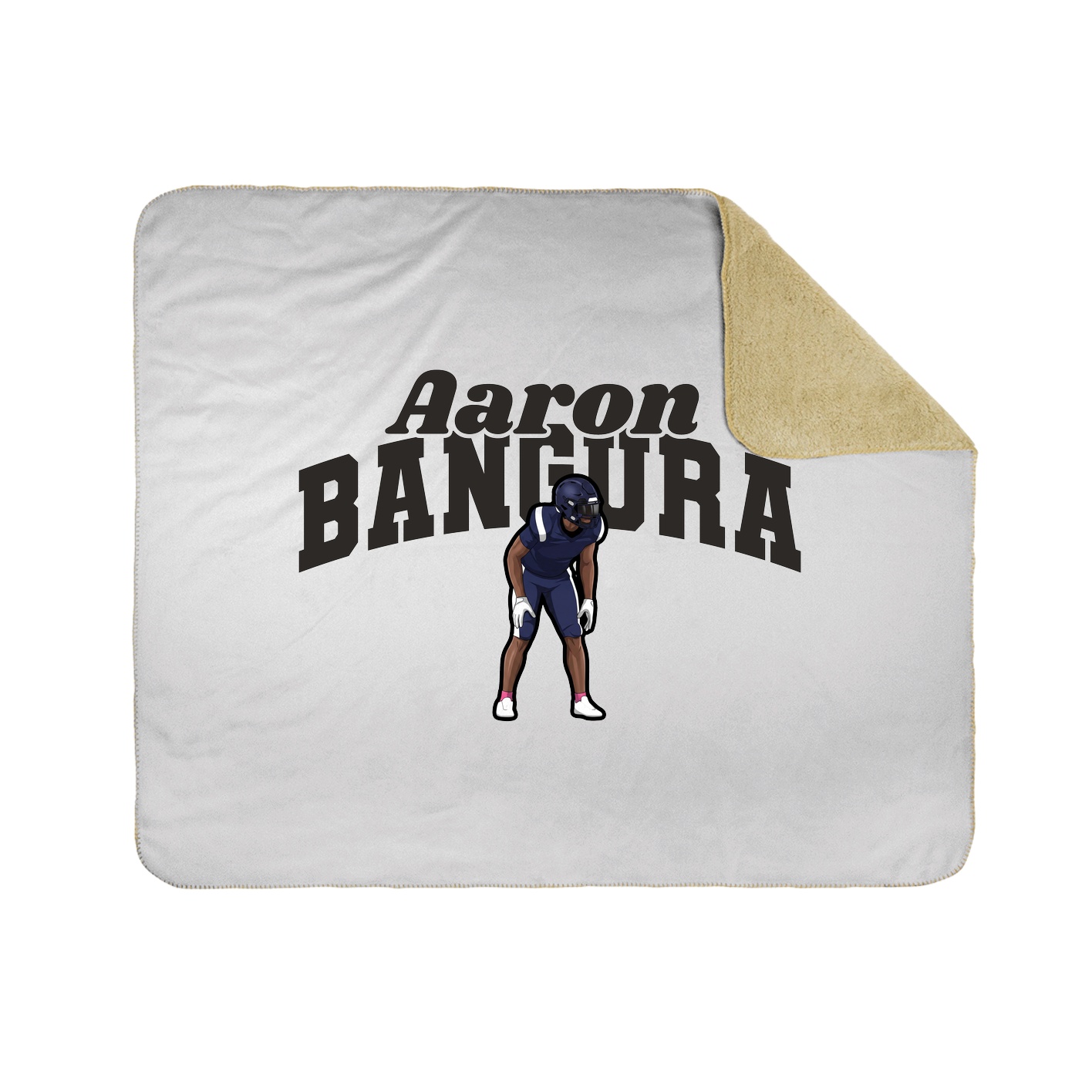 Throw Blanket — Signature Arch in White