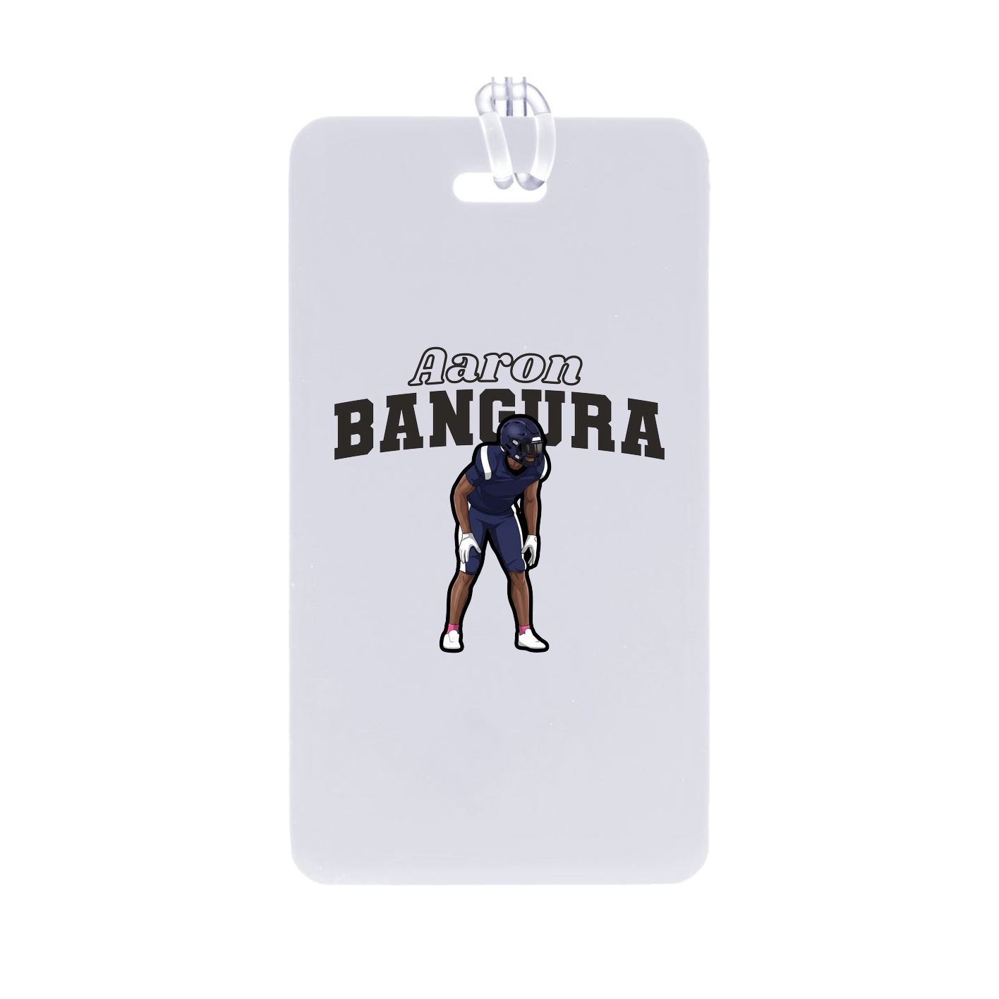 Bag Tag — Name Arch in Classic