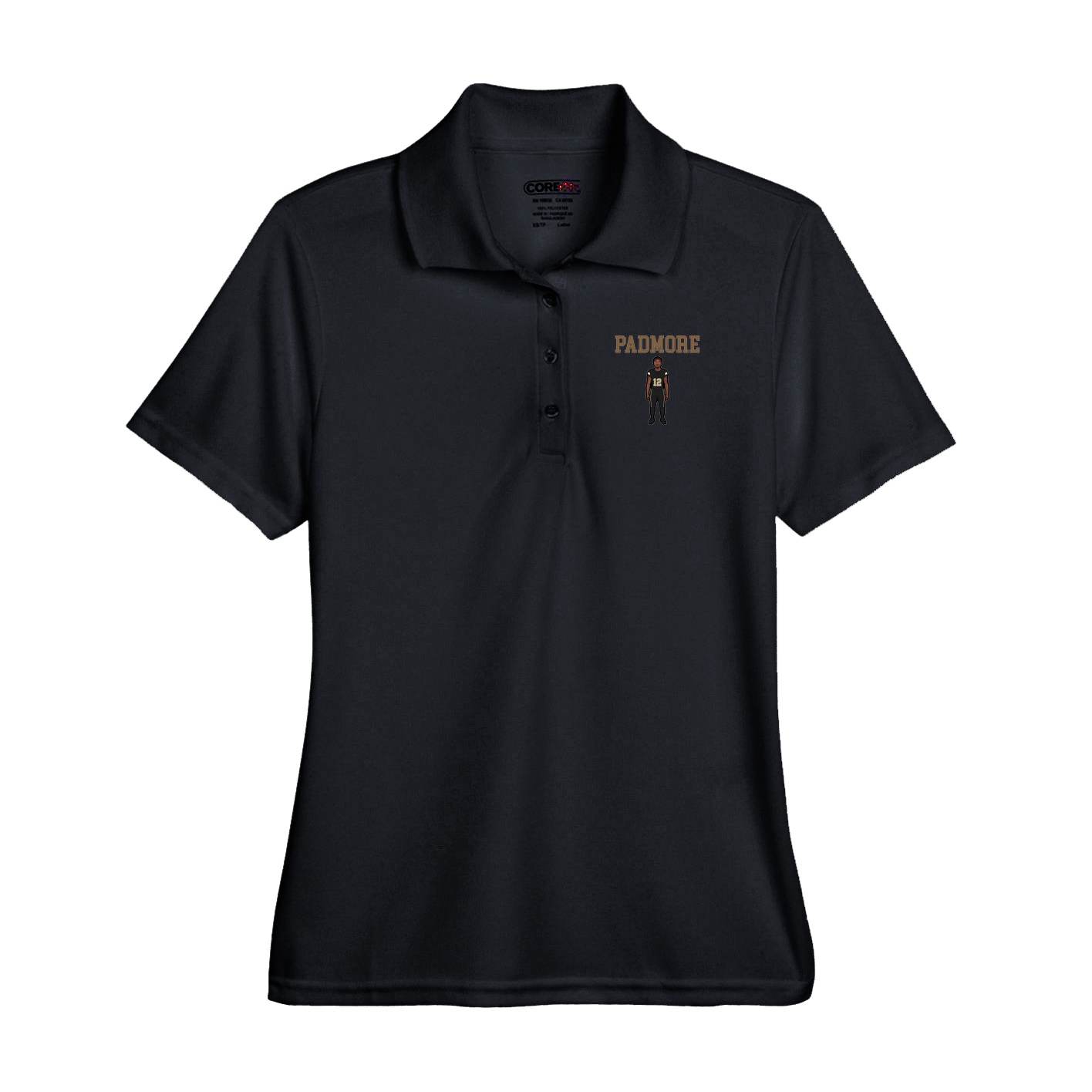 Performance Polo — Shirsey in Black