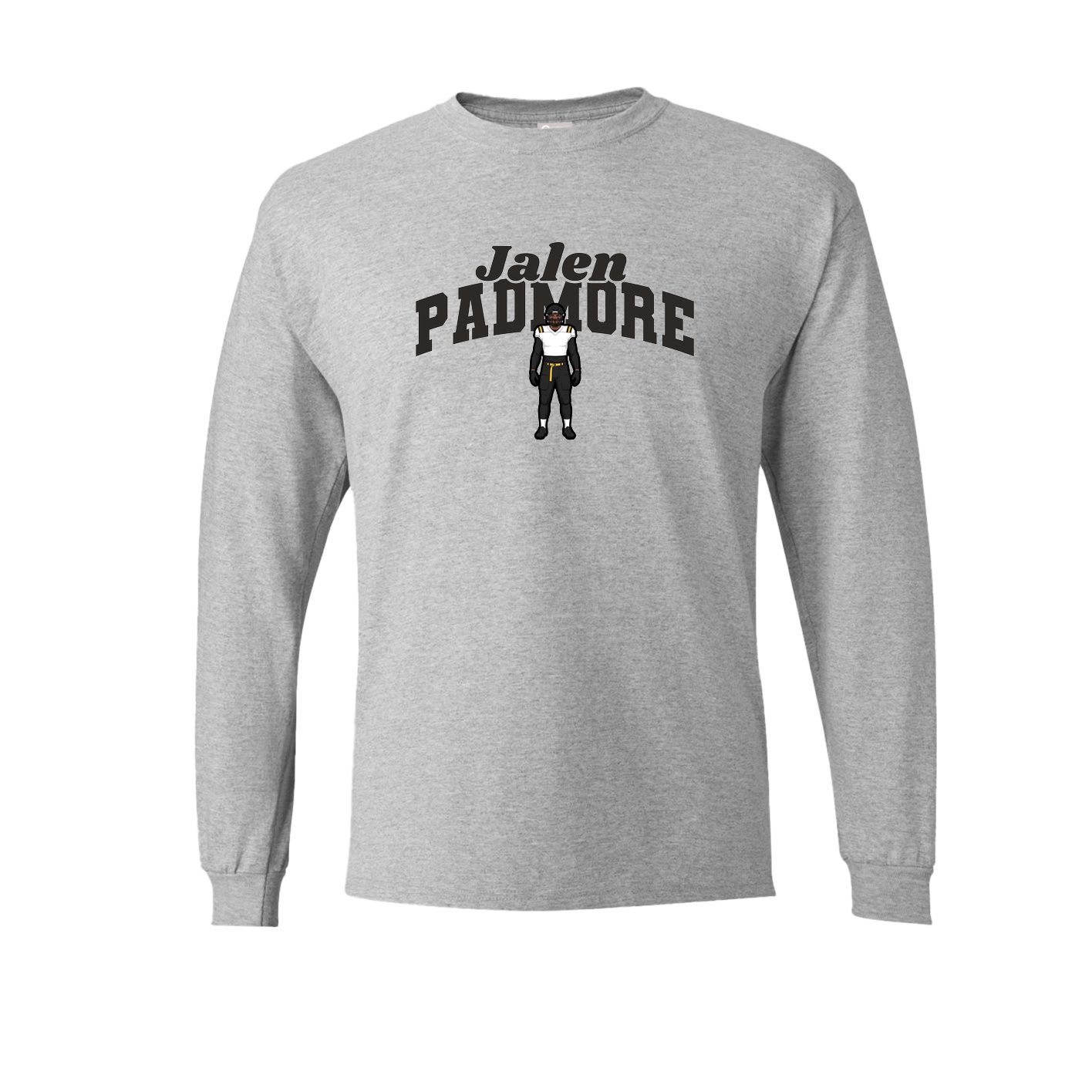 Long Sleeve Tee — Signature Arch in Grey