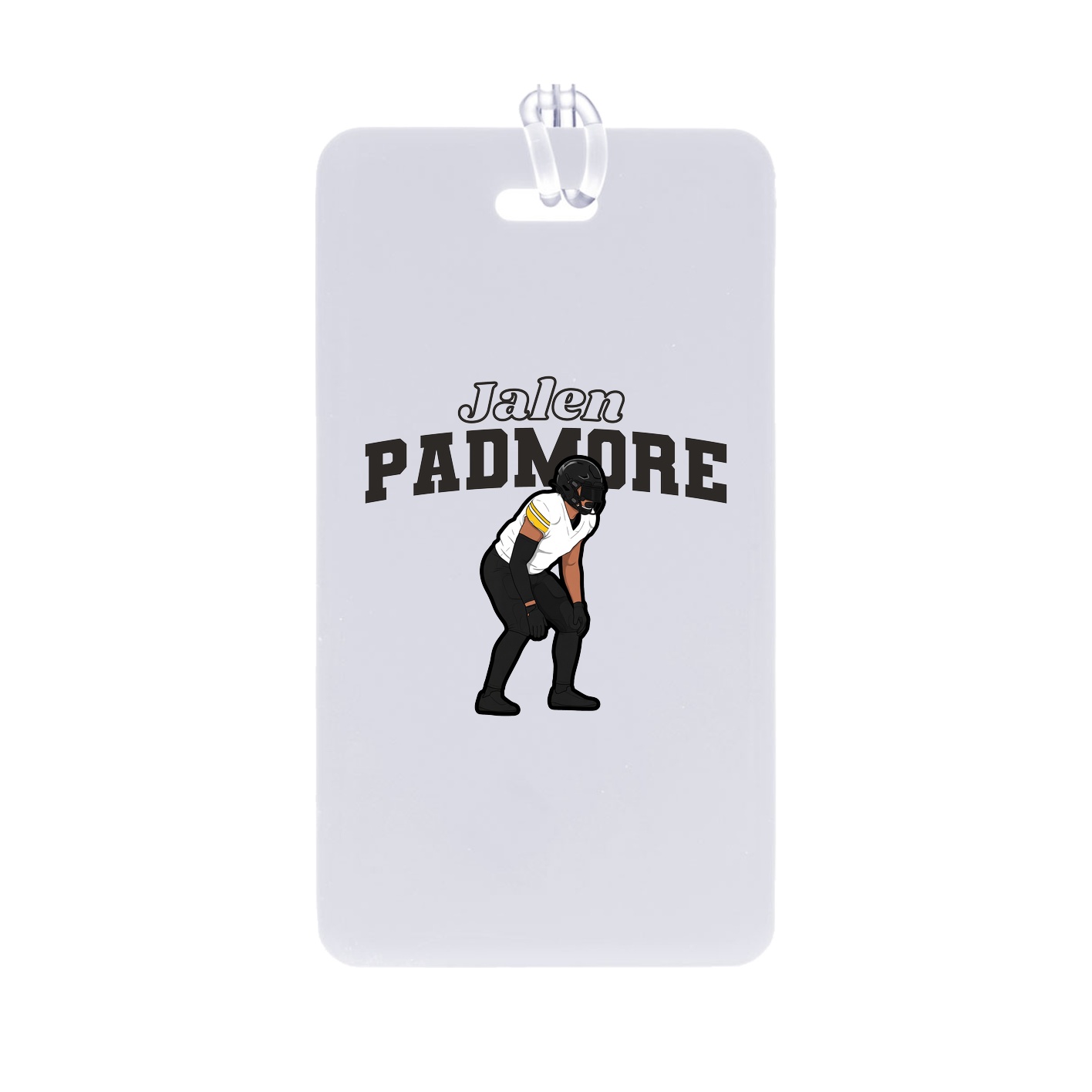 Bag Tag — Name Arch in Classic