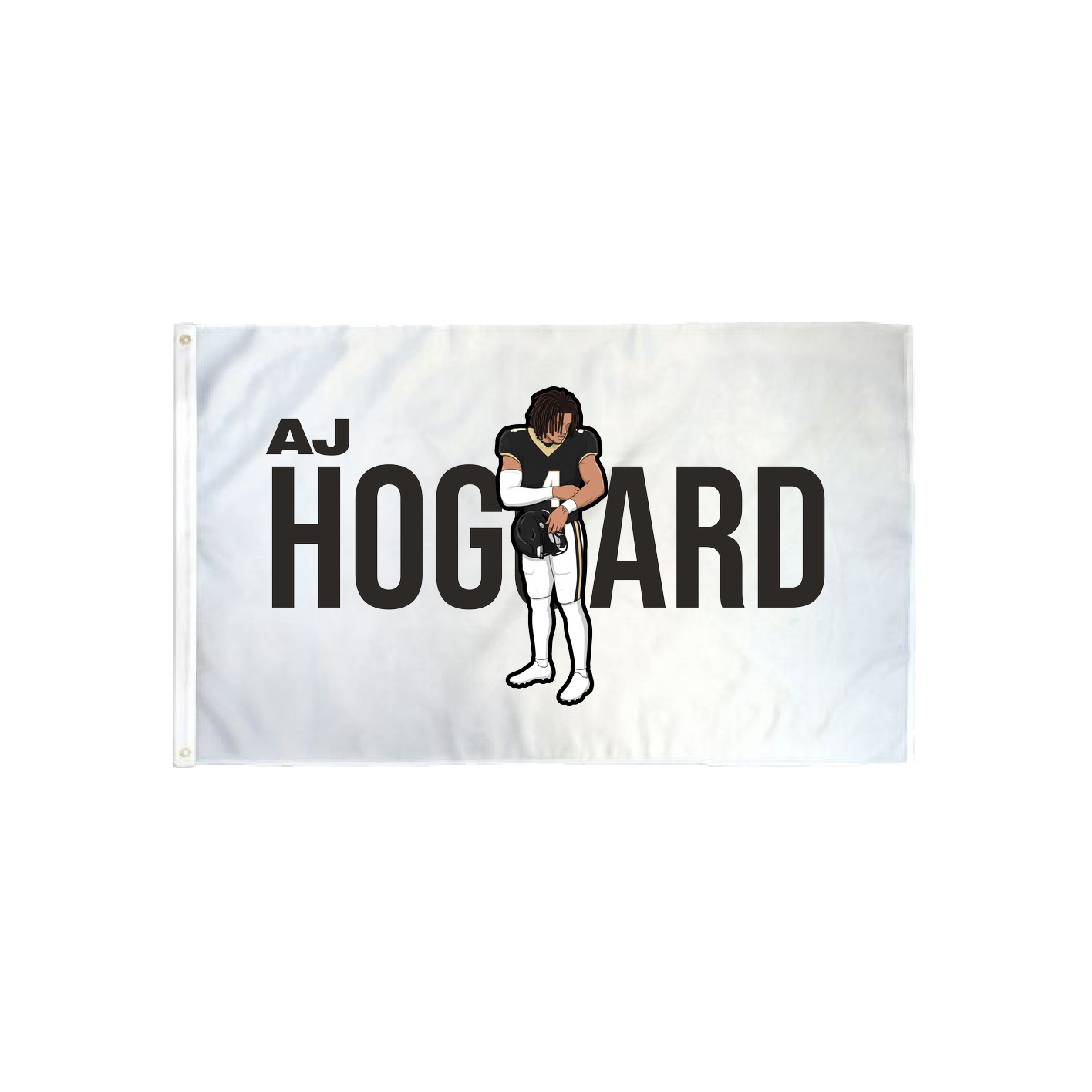 3x5 Flag — Player Name in Classic