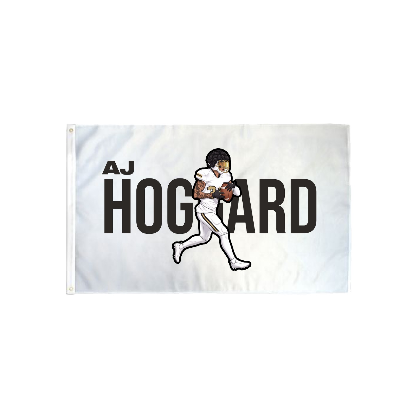 3x5 Flag — Player Name in Classic