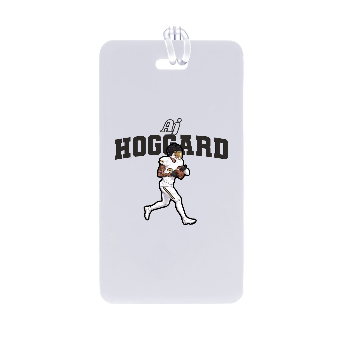Bag Tag — Name Arch in Classic