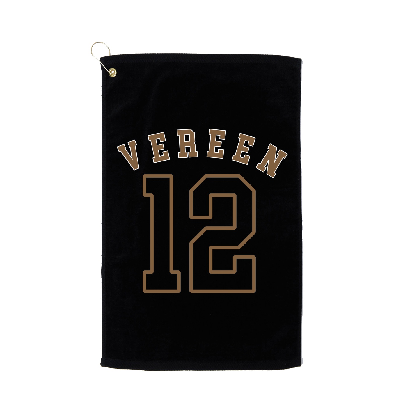 Golf Towel — Shirsey Arch in Black