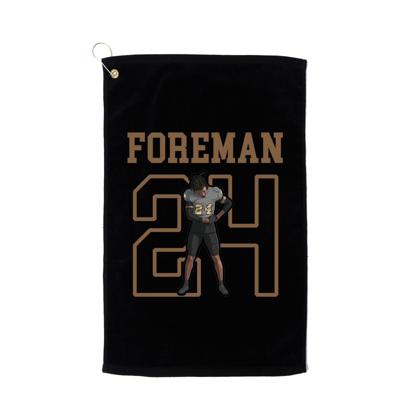 Golf Towel — Shirsey in Black