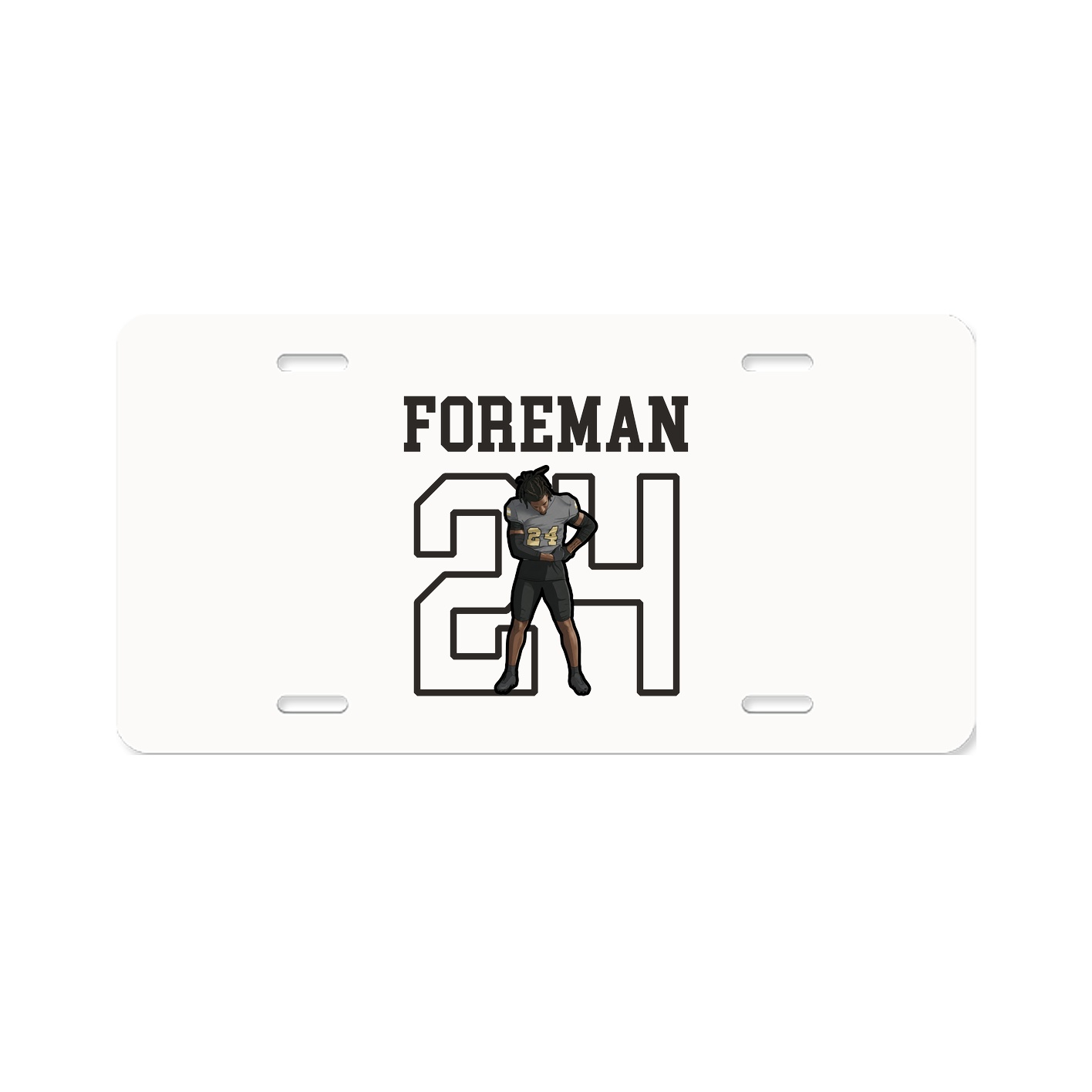 License Plate — Shirsey in Classic