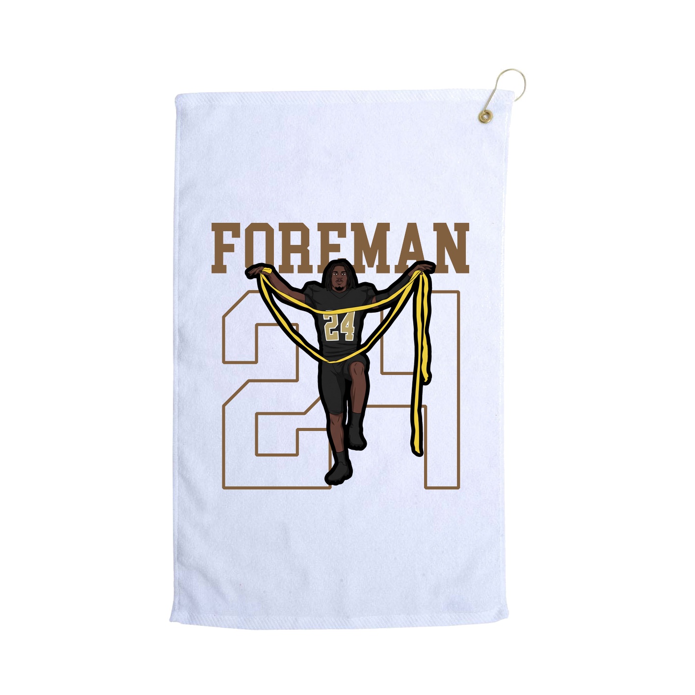 Golf Towel — Shirsey in White